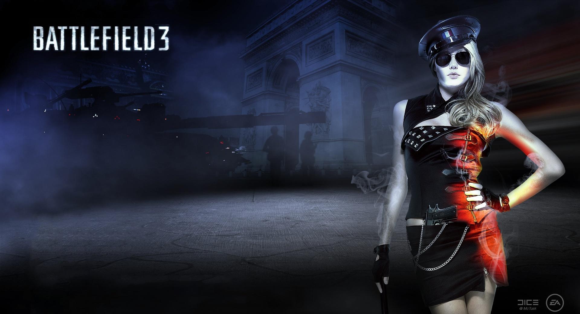Battlefield 3 Girl at 1600 x 1200 size wallpapers HD quality