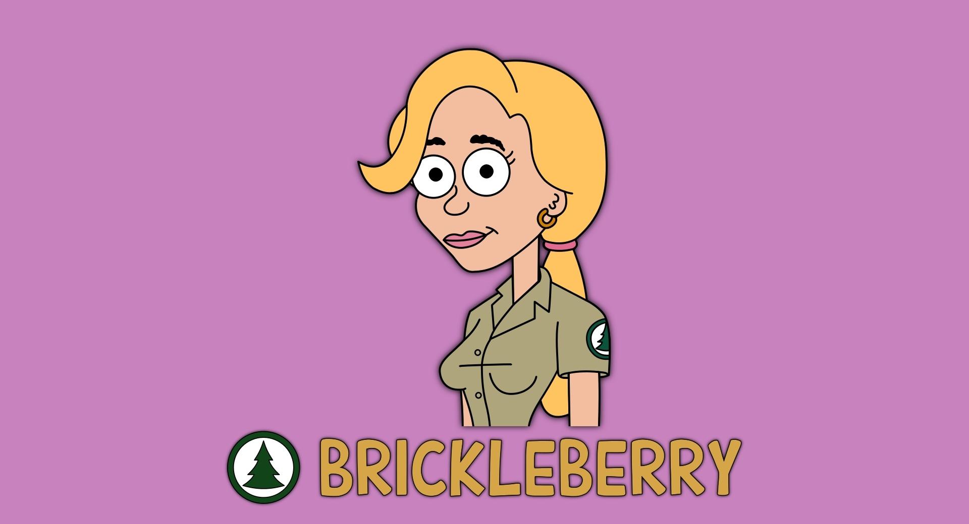 Brickleberry Ethyl at 640 x 960 iPhone 4 size wallpapers HD quality
