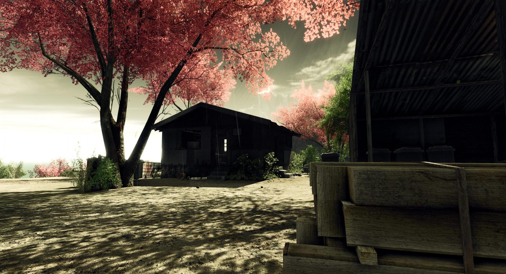 Crysis Screenshots Sakura at 320 x 480 iPhone size wallpapers HD quality
