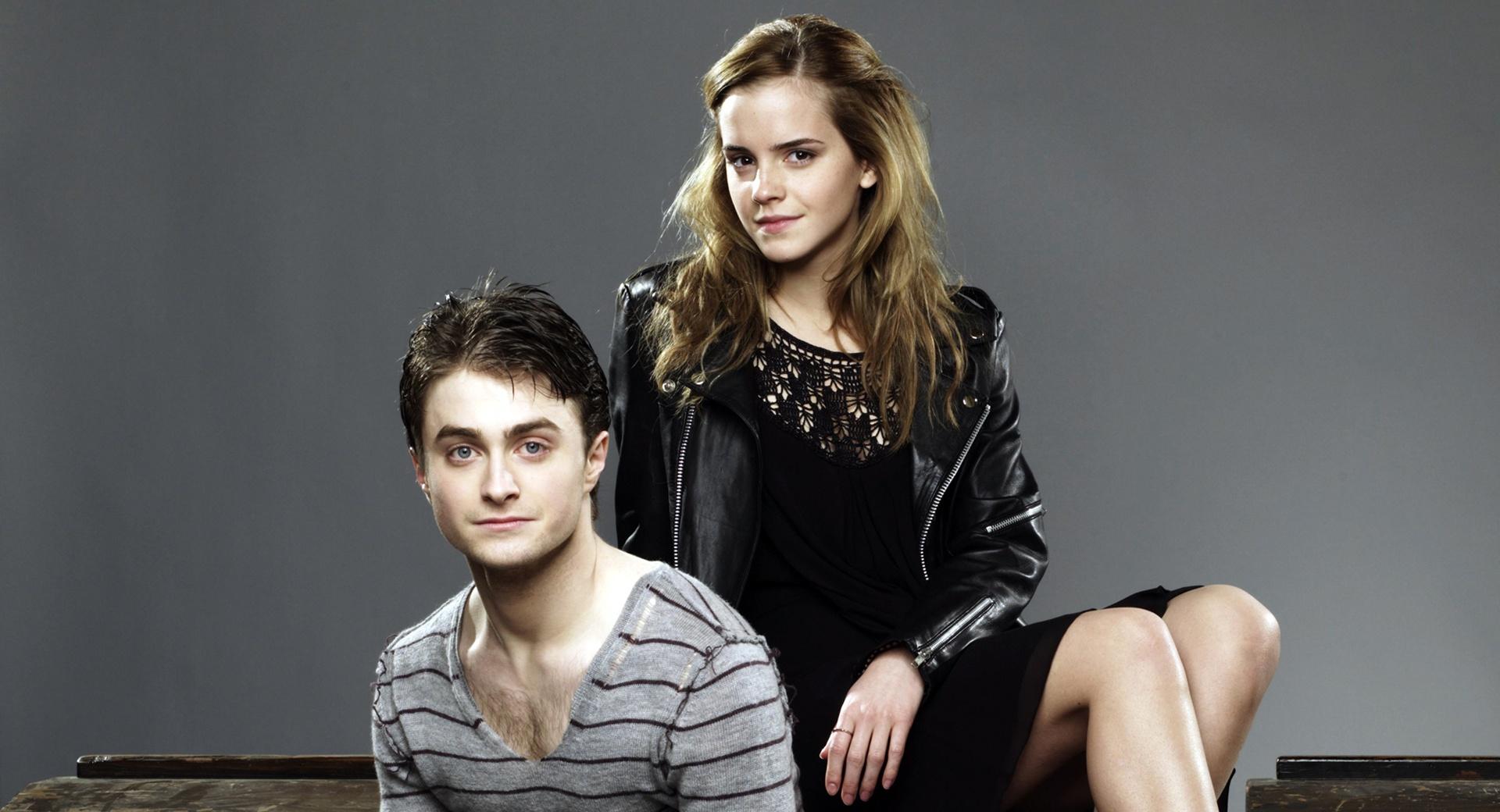 Daniel Radcliffe And Emma Watson at 1024 x 768 size wallpapers HD quality