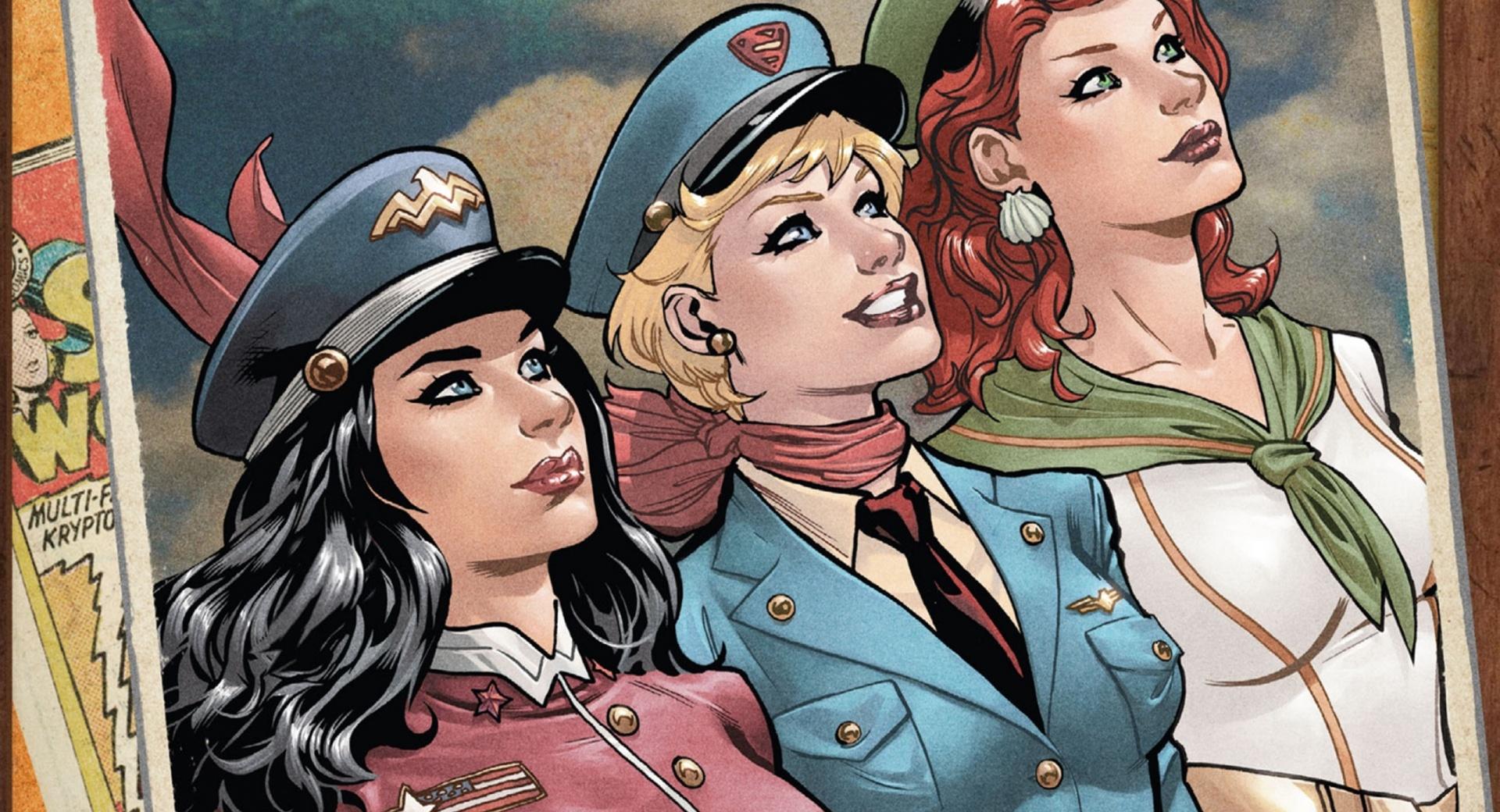 DC Bombshells at 320 x 480 iPhone size wallpapers HD quality