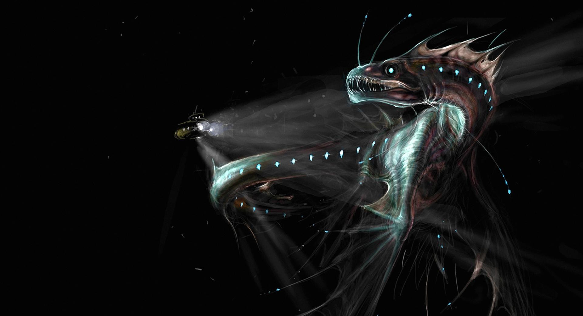 Deep Sea Monster at 1152 x 864 size wallpapers HD quality