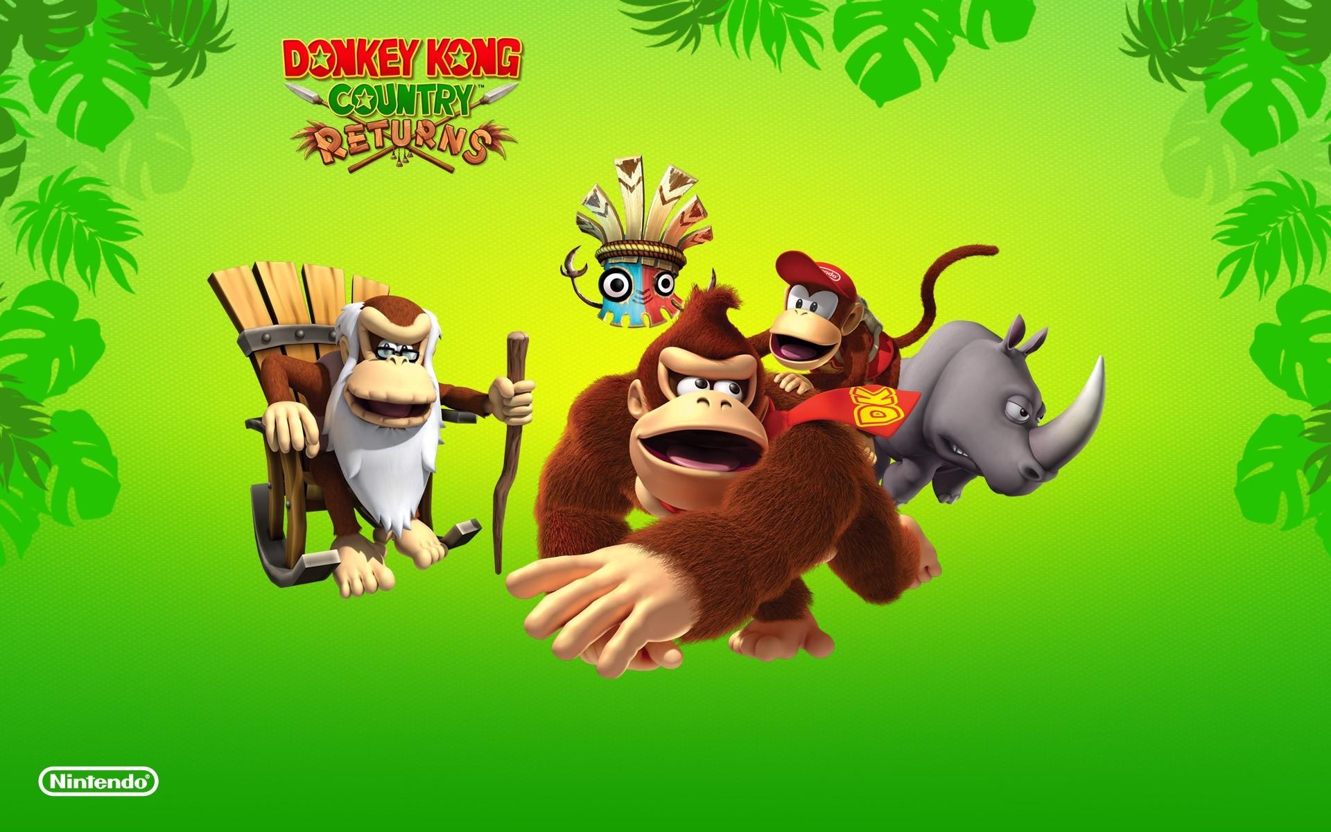 Donkey Kong Country Returns wallpapers HD quality