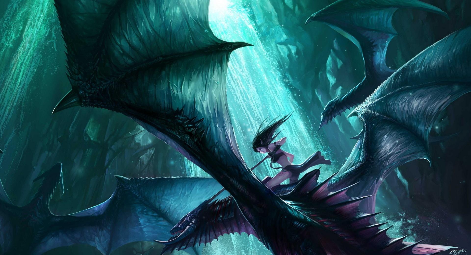 Dragon Ride at 1024 x 1024 iPad size wallpapers HD quality