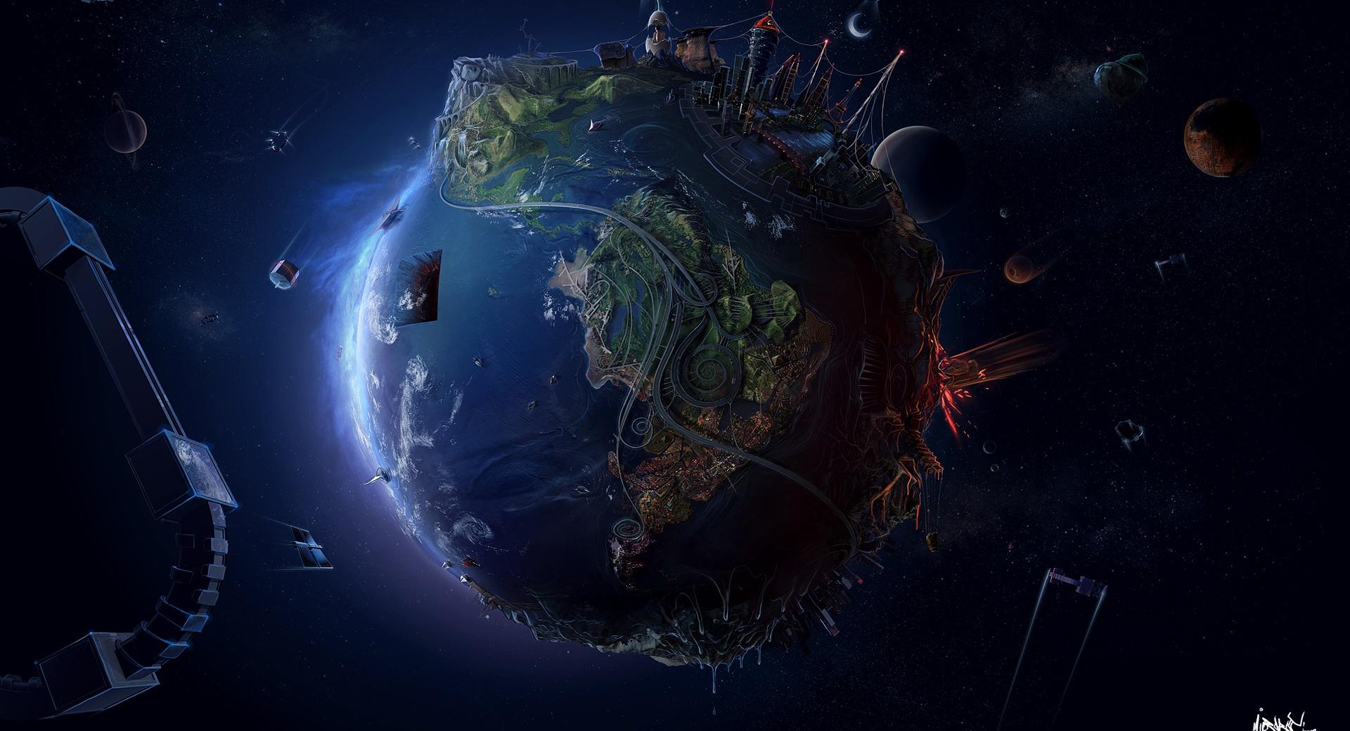 Earth In The Future wallpapers HD quality