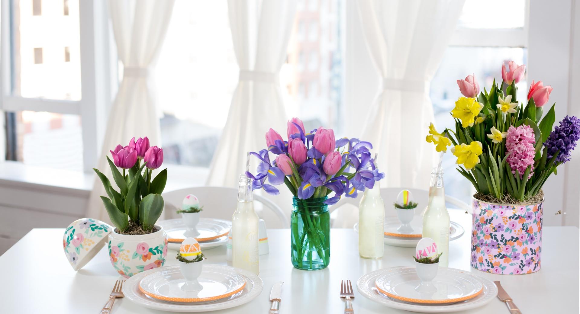Easter Table Decorations wallpapers HD quality
