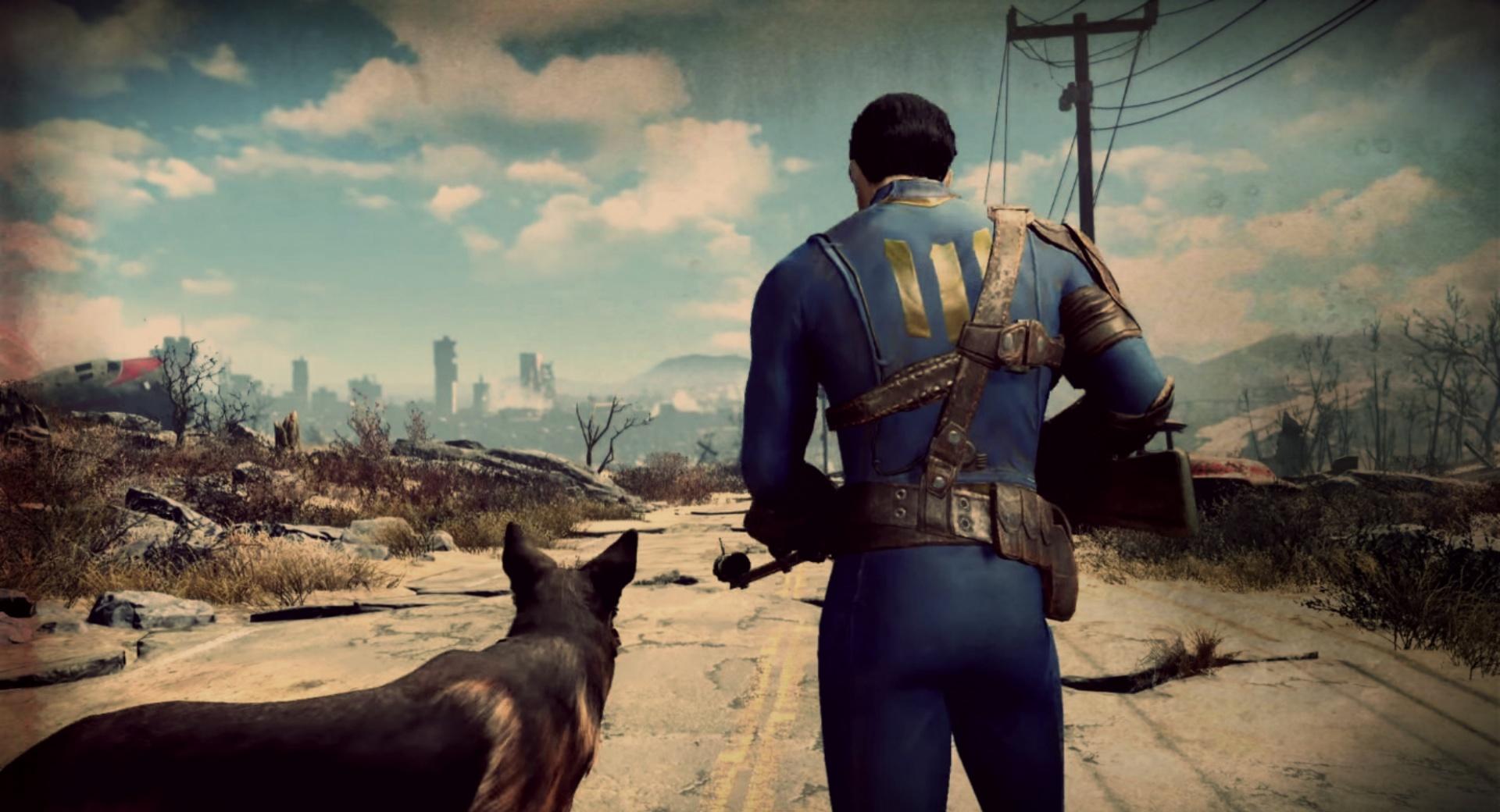 Fallout 4 A Man and his Dog at 1280 x 960 size wallpapers HD quality