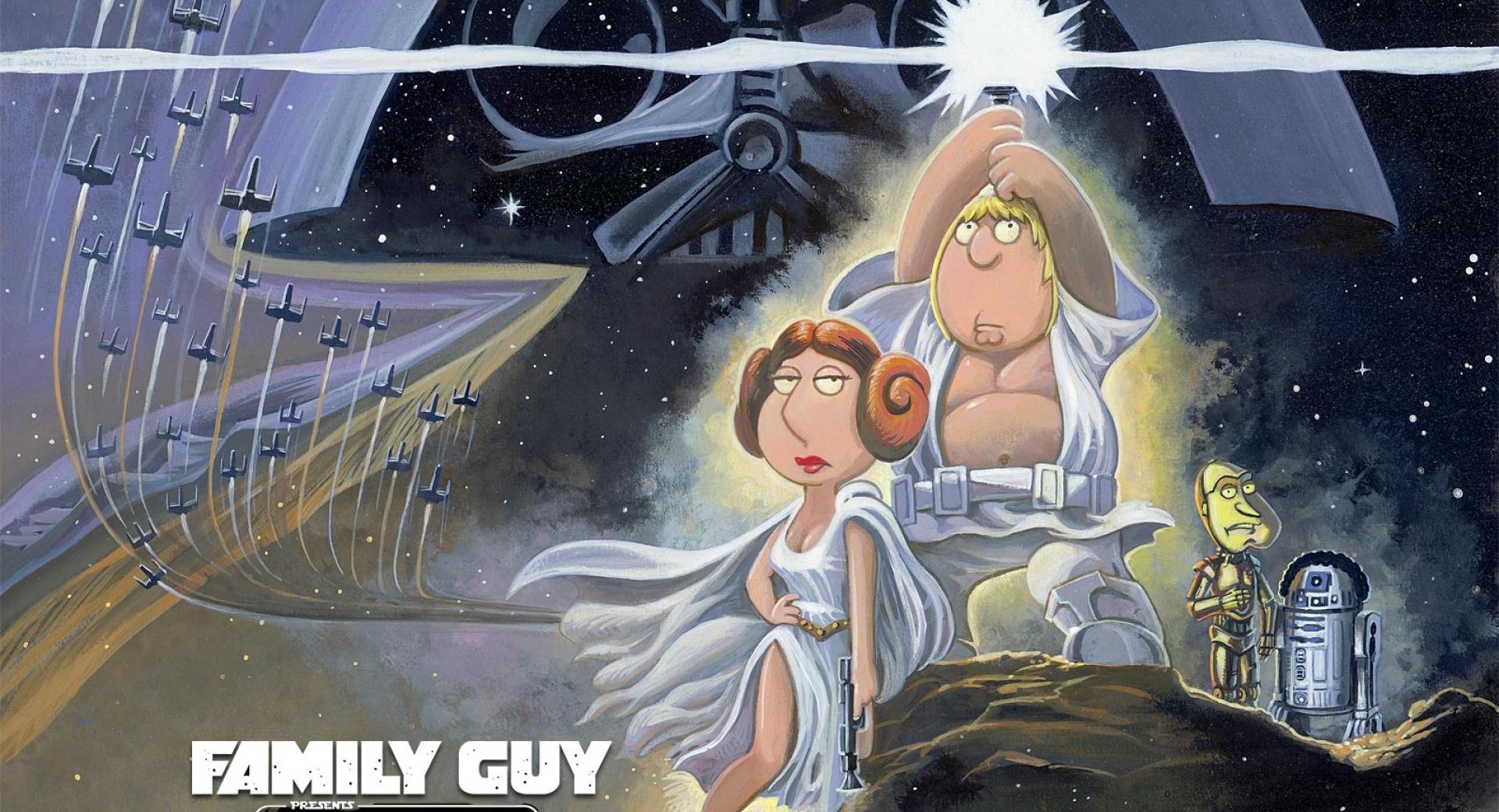 Family Guy Blue Harvest at 1600 x 1200 size wallpapers HD quality