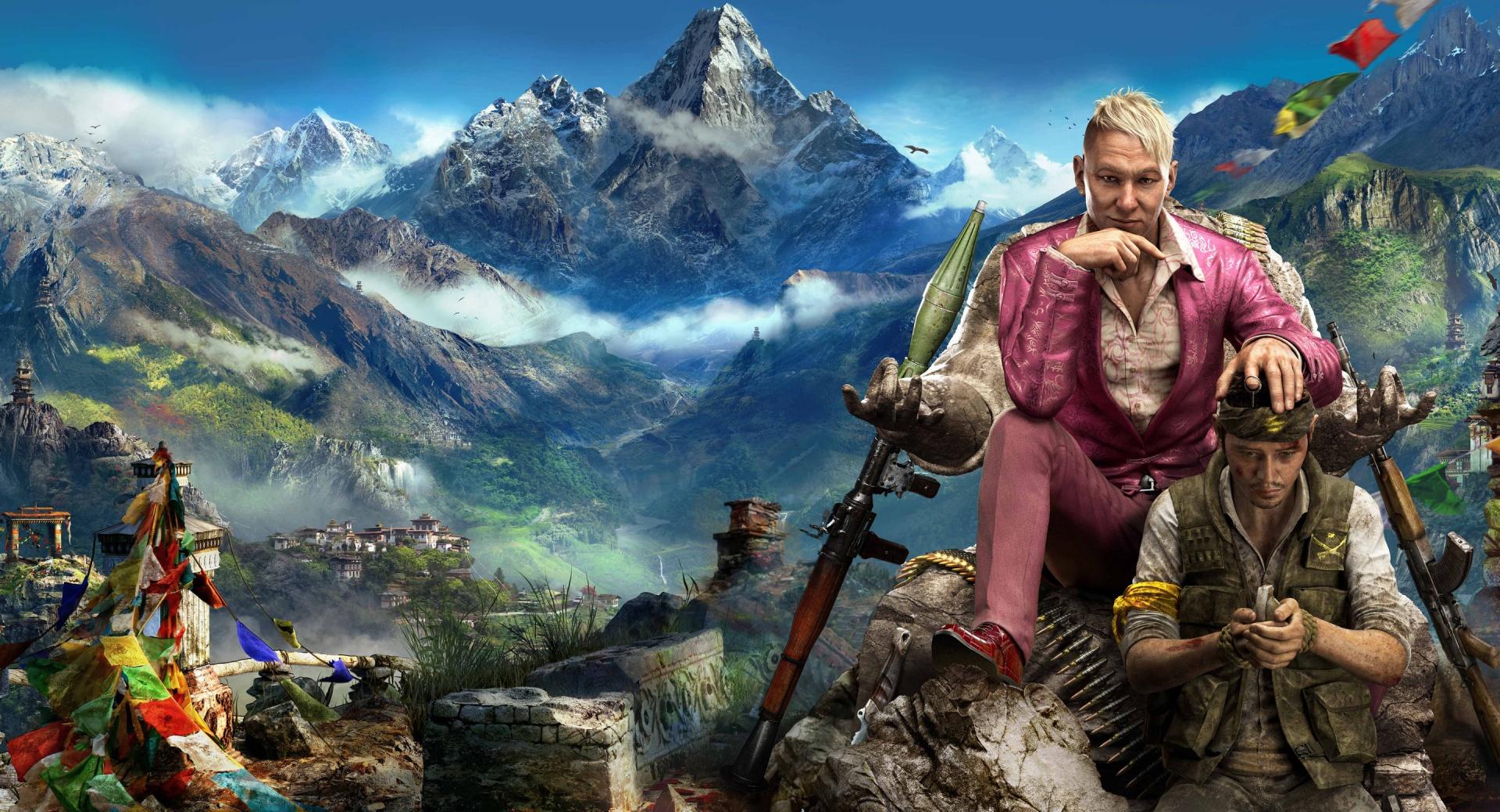 Far Cry 4 Himalaya at 640 x 1136 iPhone 5 size wallpapers HD quality