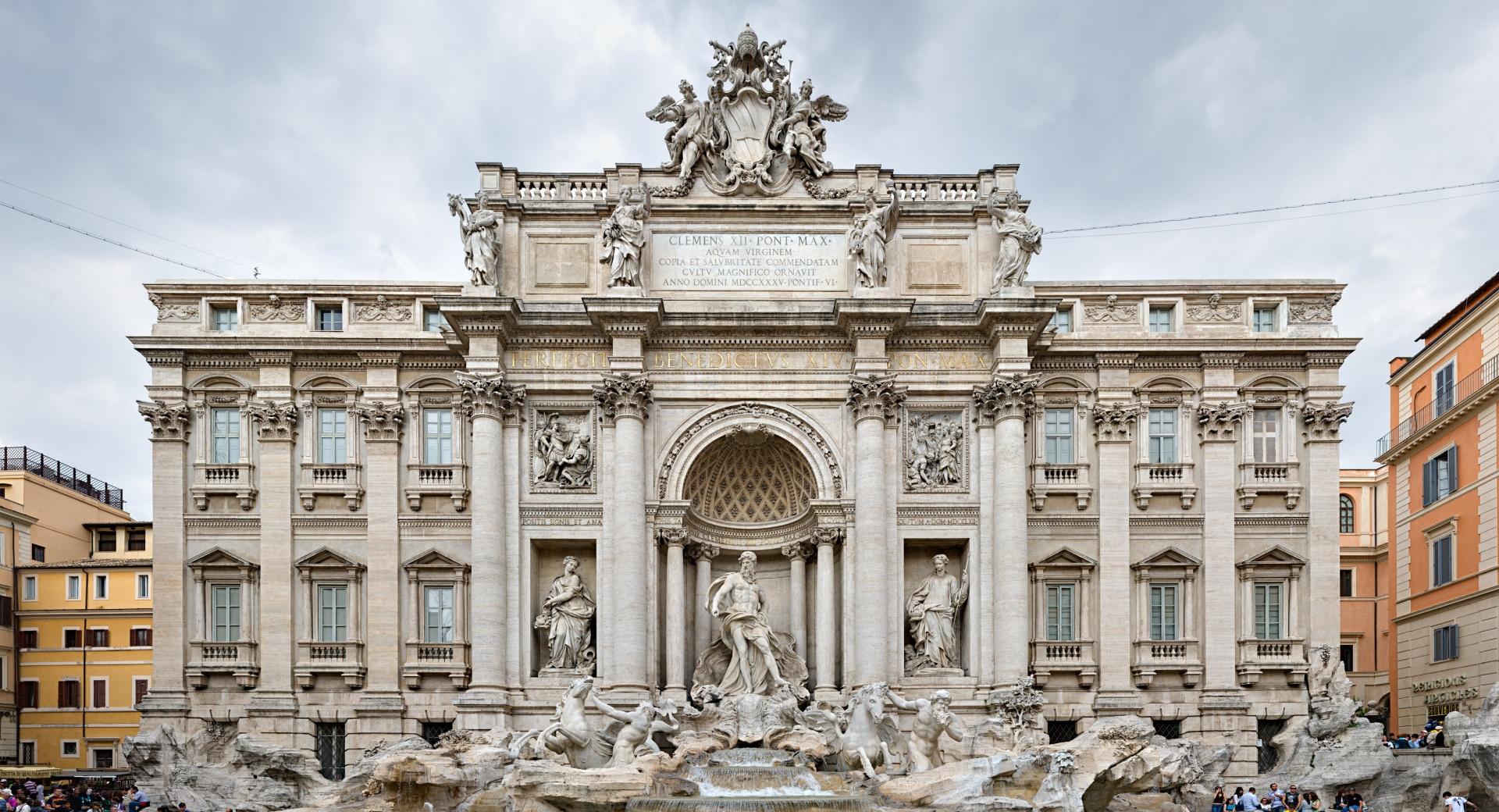 Fontana Di Trevi at 1280 x 960 size wallpapers HD quality