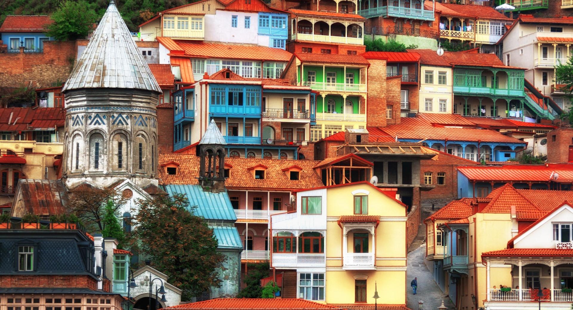 Georgia, Tbilisi at 640 x 1136 iPhone 5 size wallpapers HD quality
