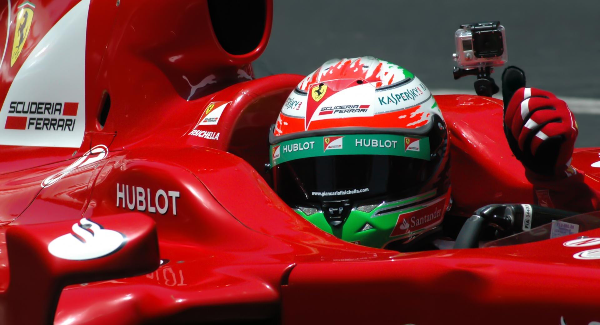 Giancarlo Fisichella Ferrari Formula 1 Driver wallpapers HD quality