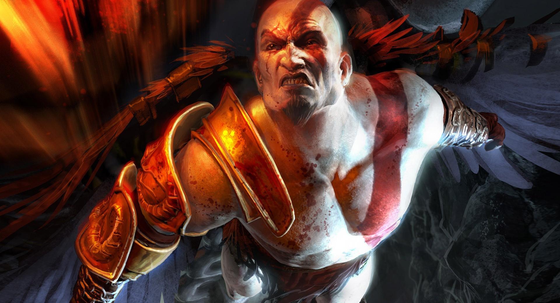 God of War III Concept Art at 640 x 1136 iPhone 5 size wallpapers HD quality