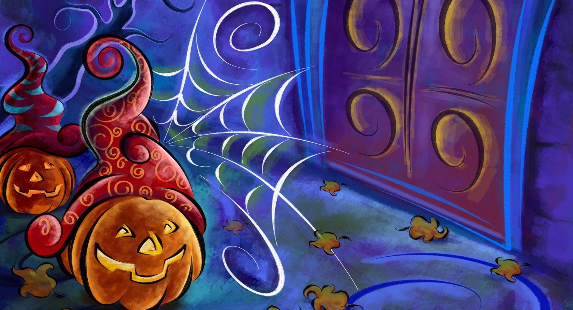 Halloween Pumpkin High Quality Screen at 640 x 960 iPhone 4 size wallpapers HD quality