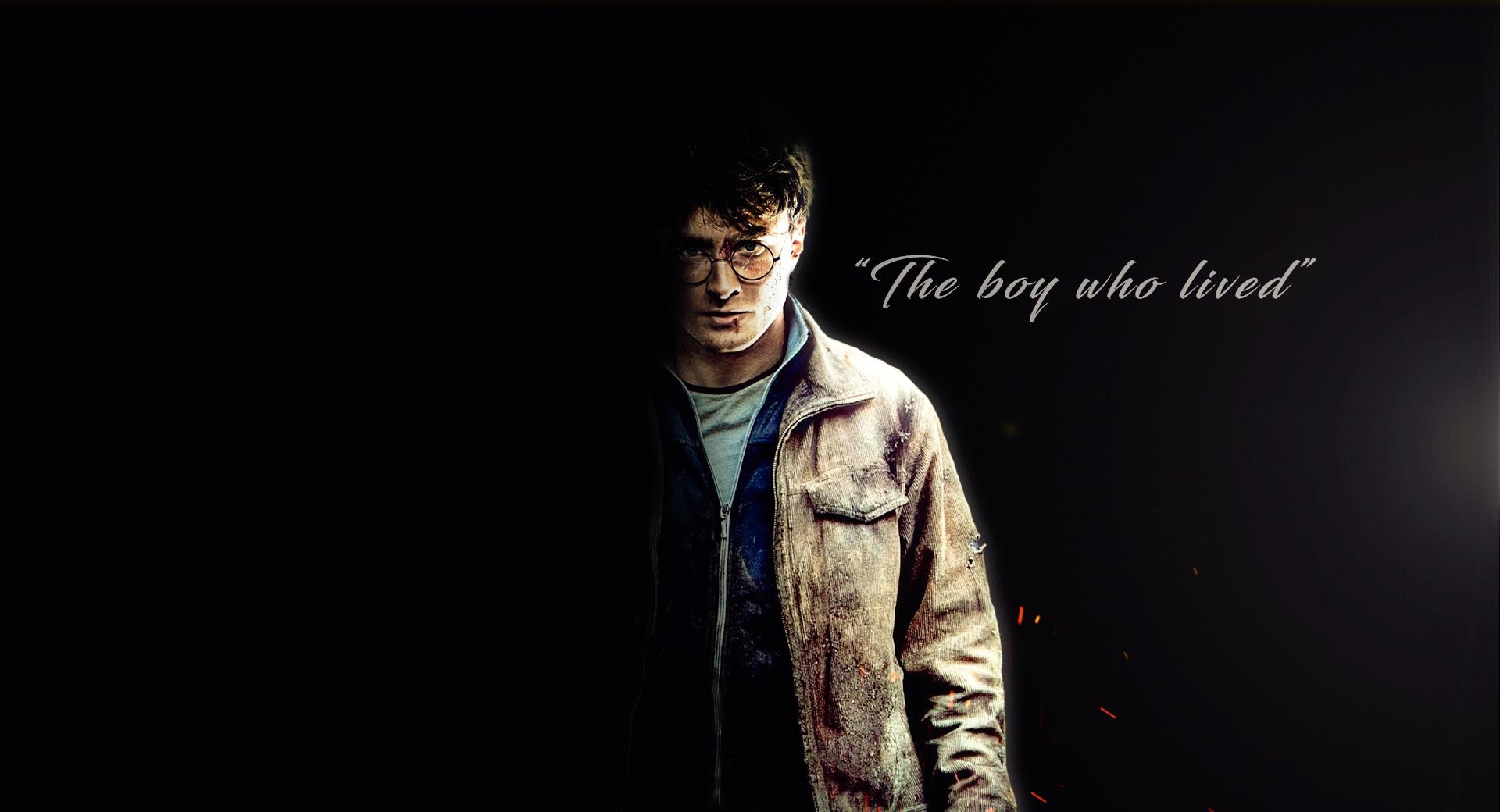 Harry Potter - The boy who lived at 1024 x 1024 iPad size wallpapers HD quality