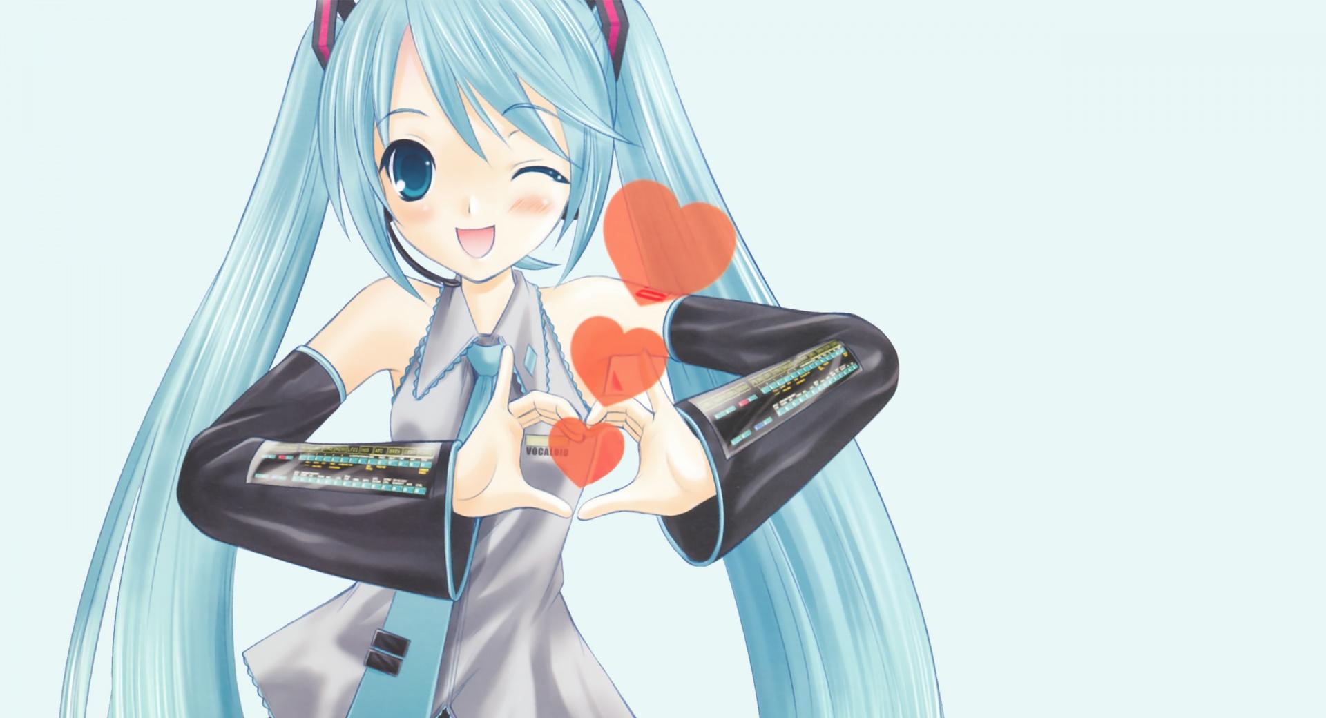 Hatsune Miku In Love wallpapers HD quality