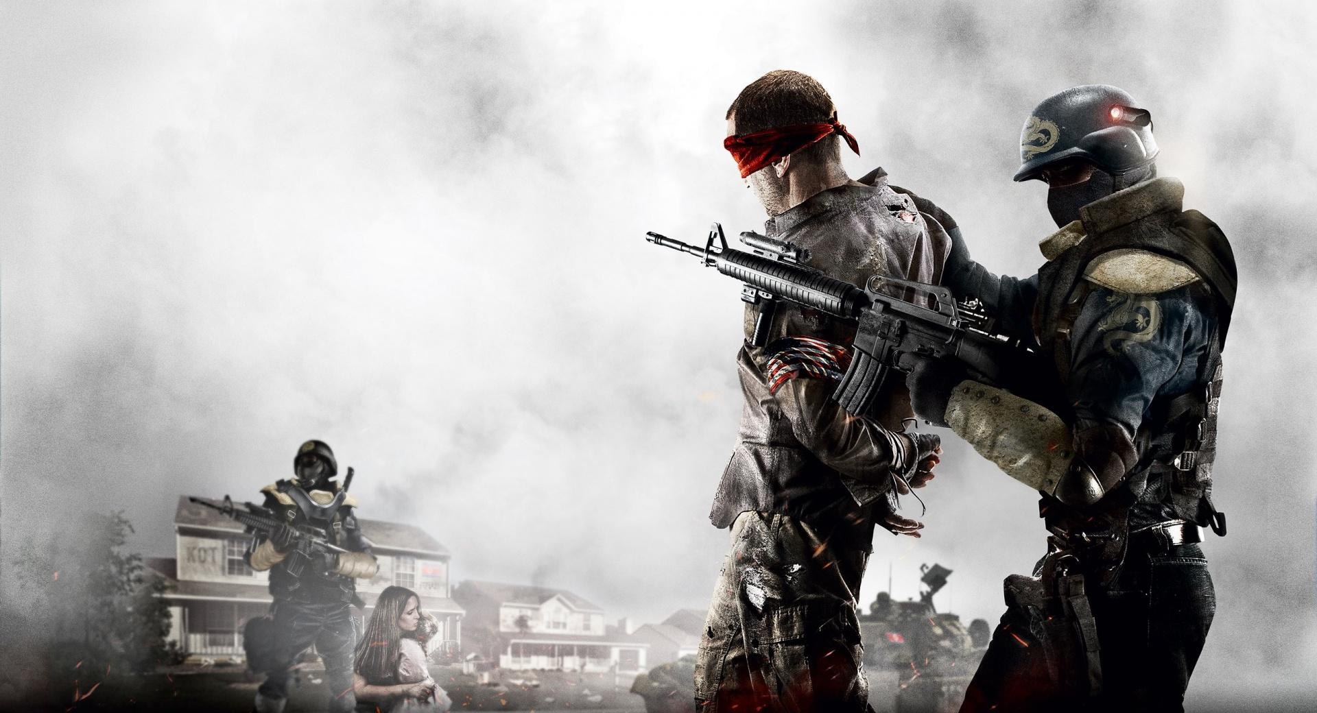 Homefront Game USA Korean War at 320 x 480 iPhone size wallpapers HD quality