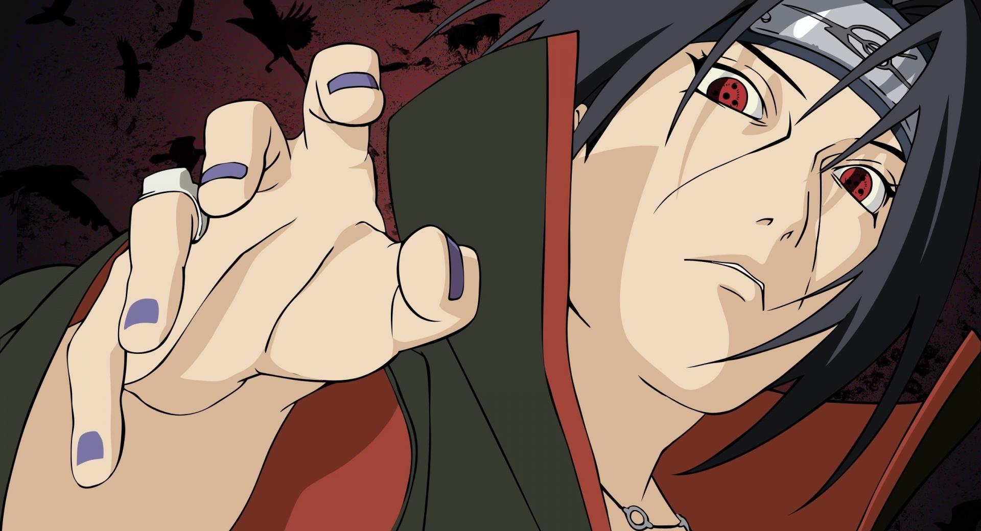 Itachi Uchiha at 640 x 960 iPhone 4 size wallpapers HD quality