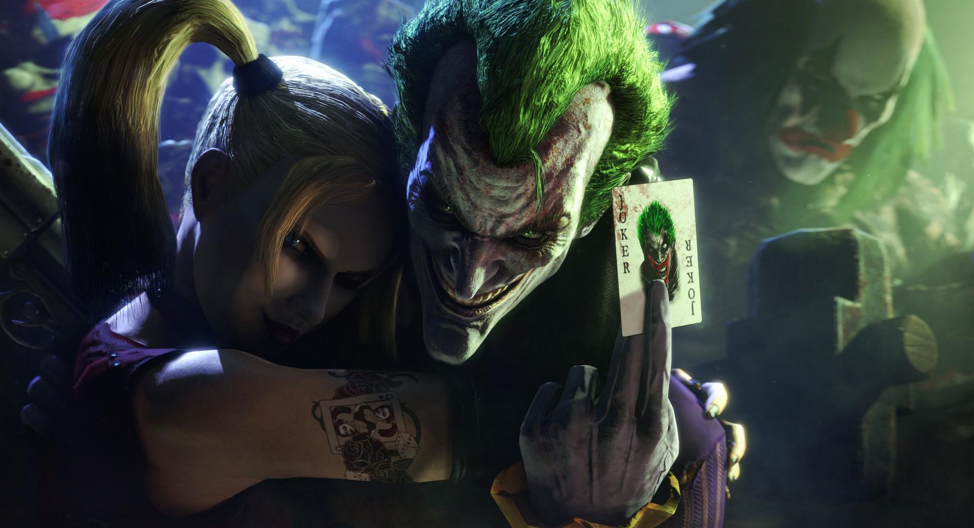 Joker and Harley Quinn at 1152 x 864 size wallpapers HD quality