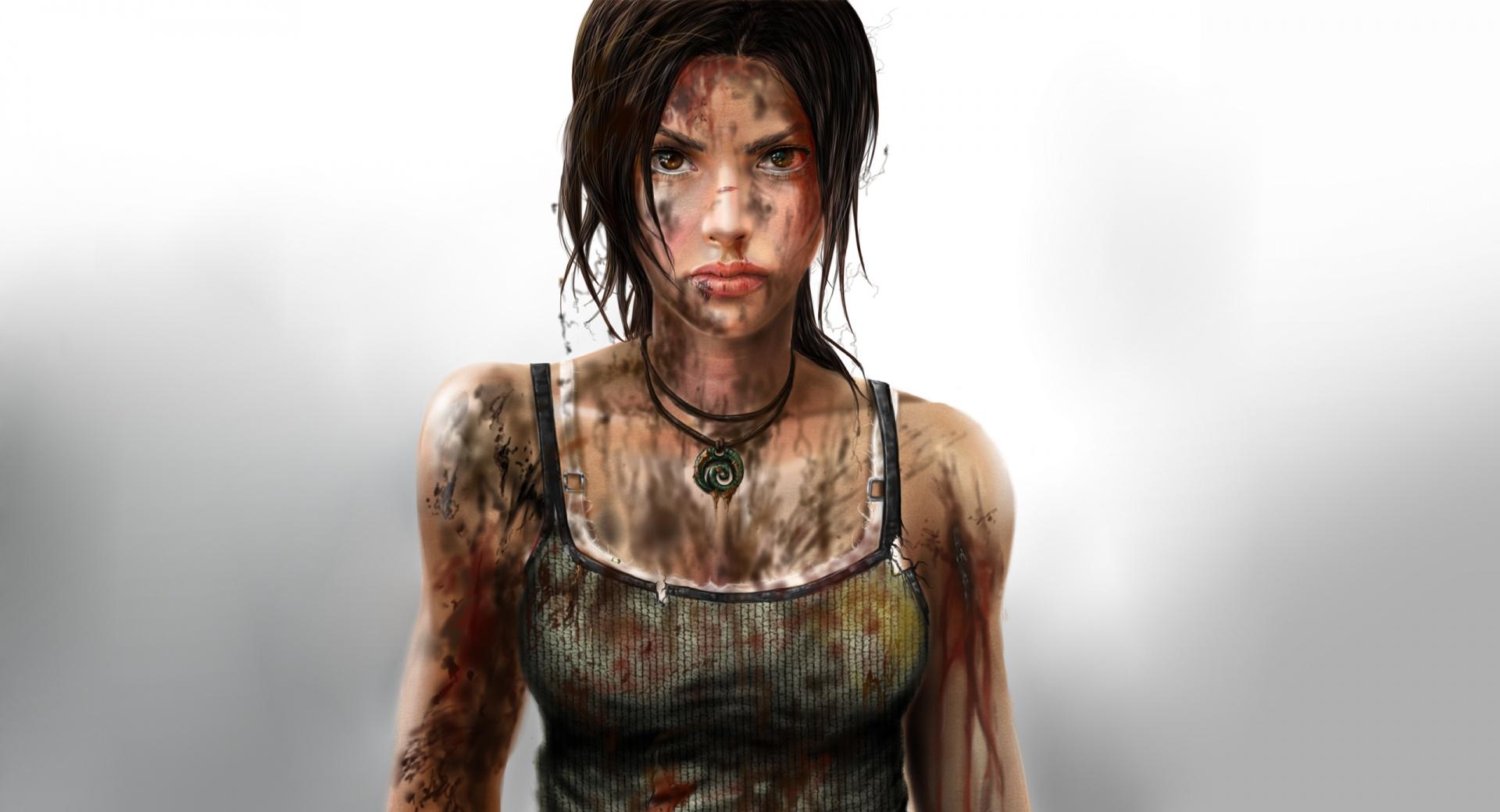 Lara Croft 2013 Art at 1152 x 864 size wallpapers HD quality