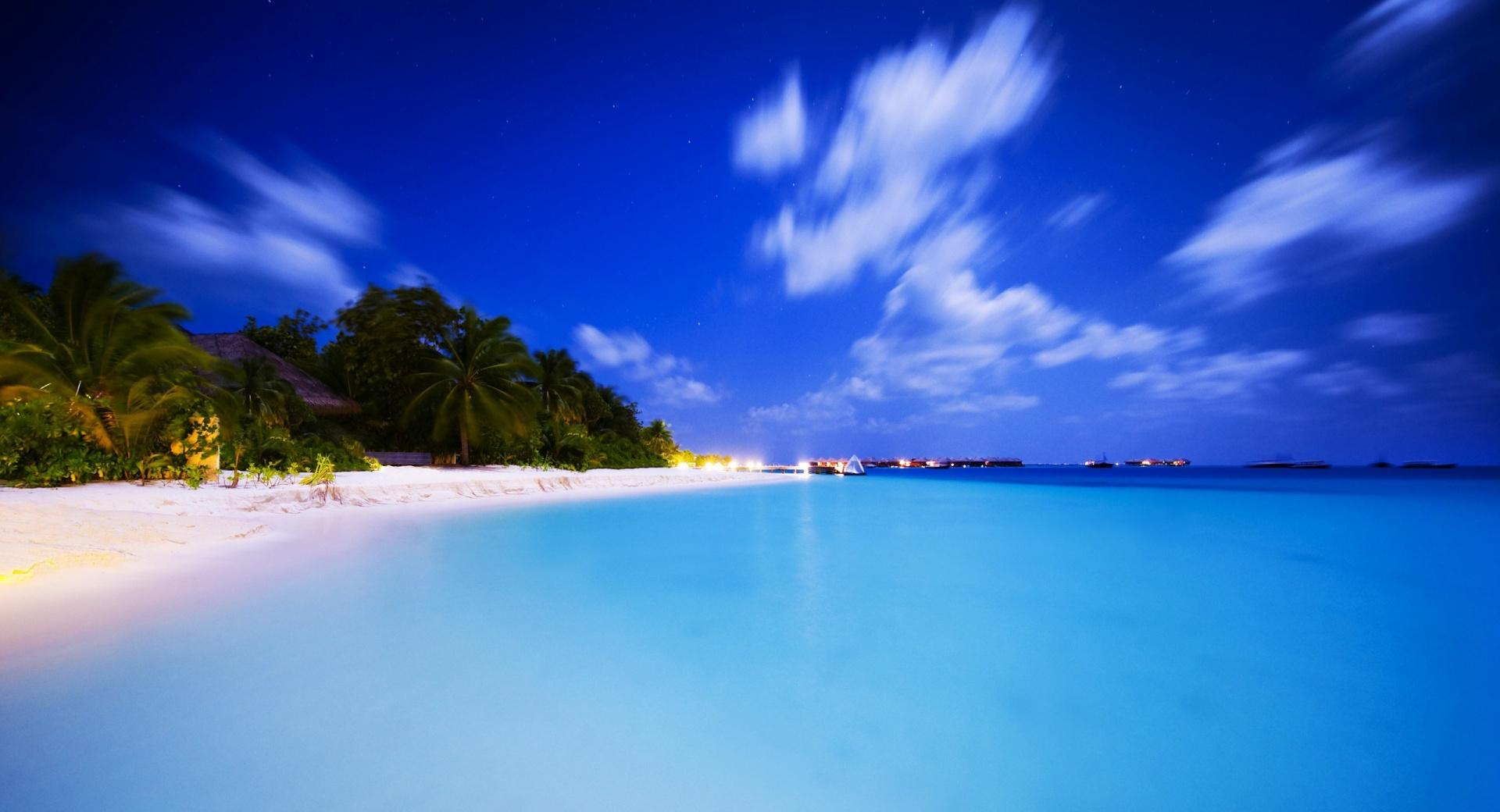 Maldives At Night wallpapers HD quality