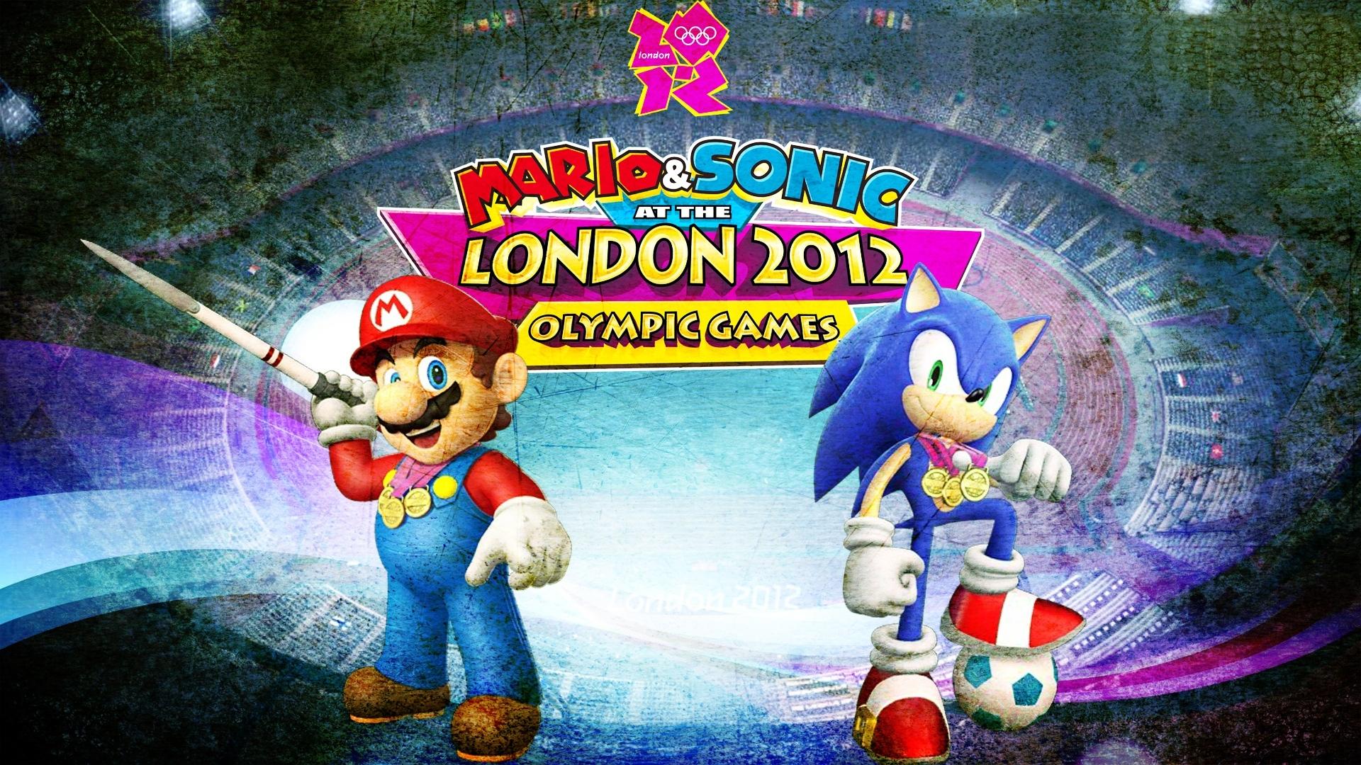 Mario and Sonic At The London 2012 Olympic Games at 2048 x 2048 iPad size wallpapers HD quality