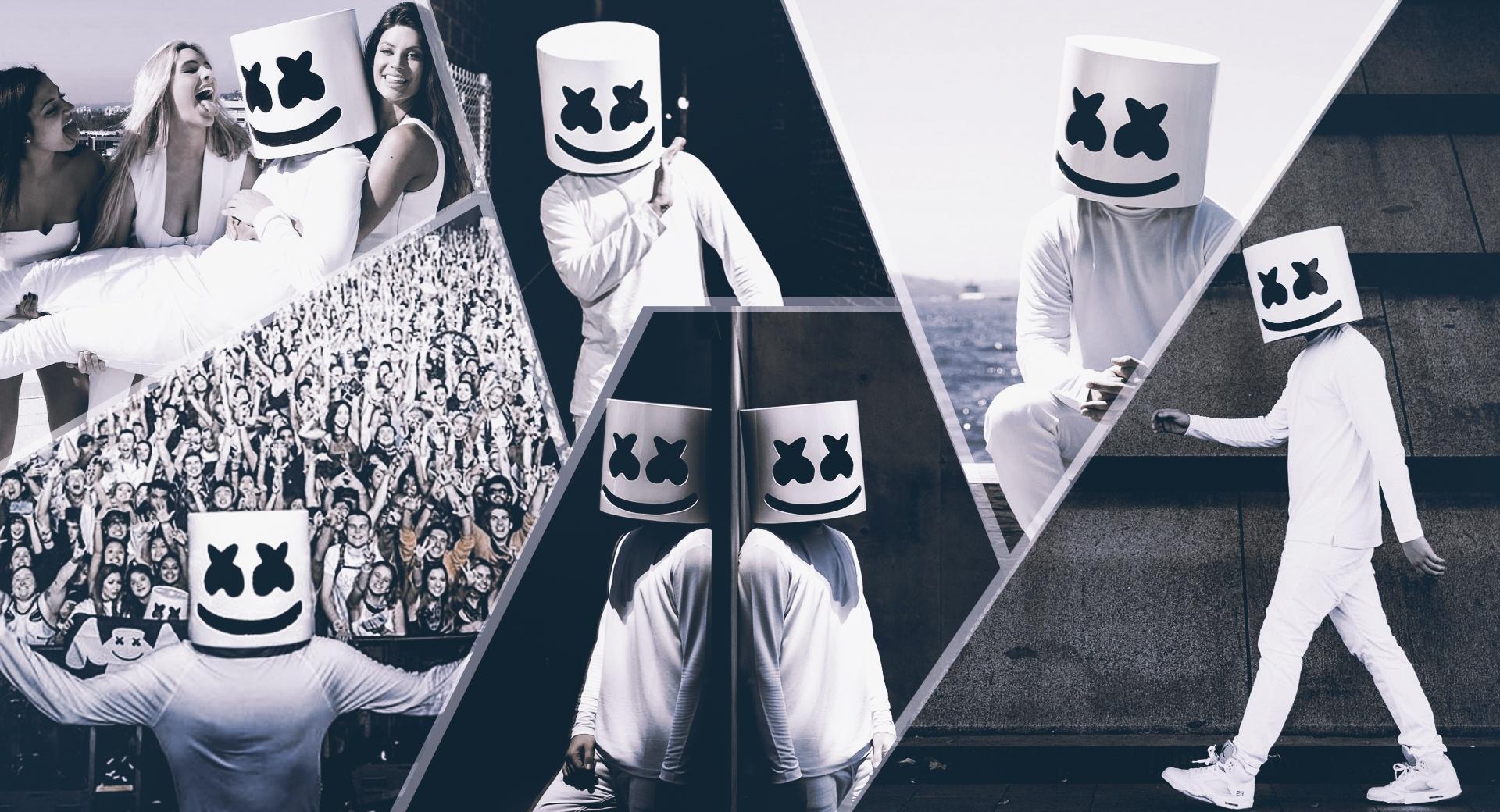 Marshmello at 1600 x 1200 size wallpapers HD quality