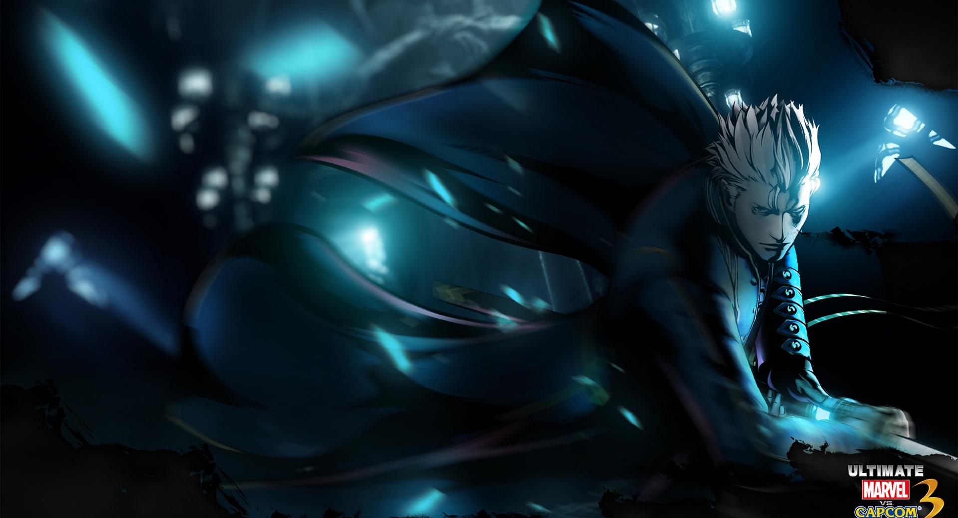 Marvel vs Capcom 3 - Vergil at 640 x 960 iPhone 4 size wallpapers HD quality