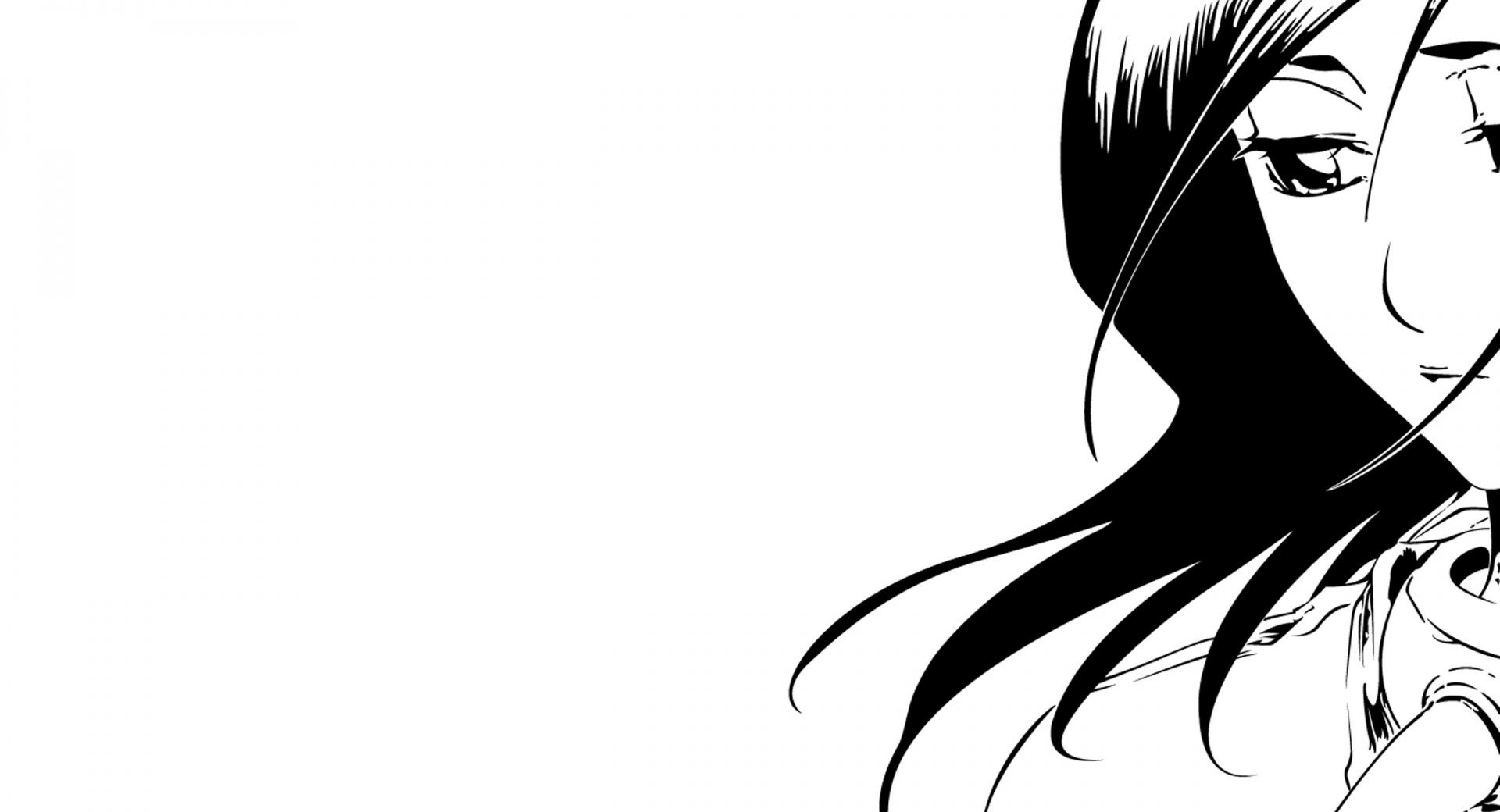 Melancholy Girl Manga at 2048 x 2048 iPad size wallpapers HD quality