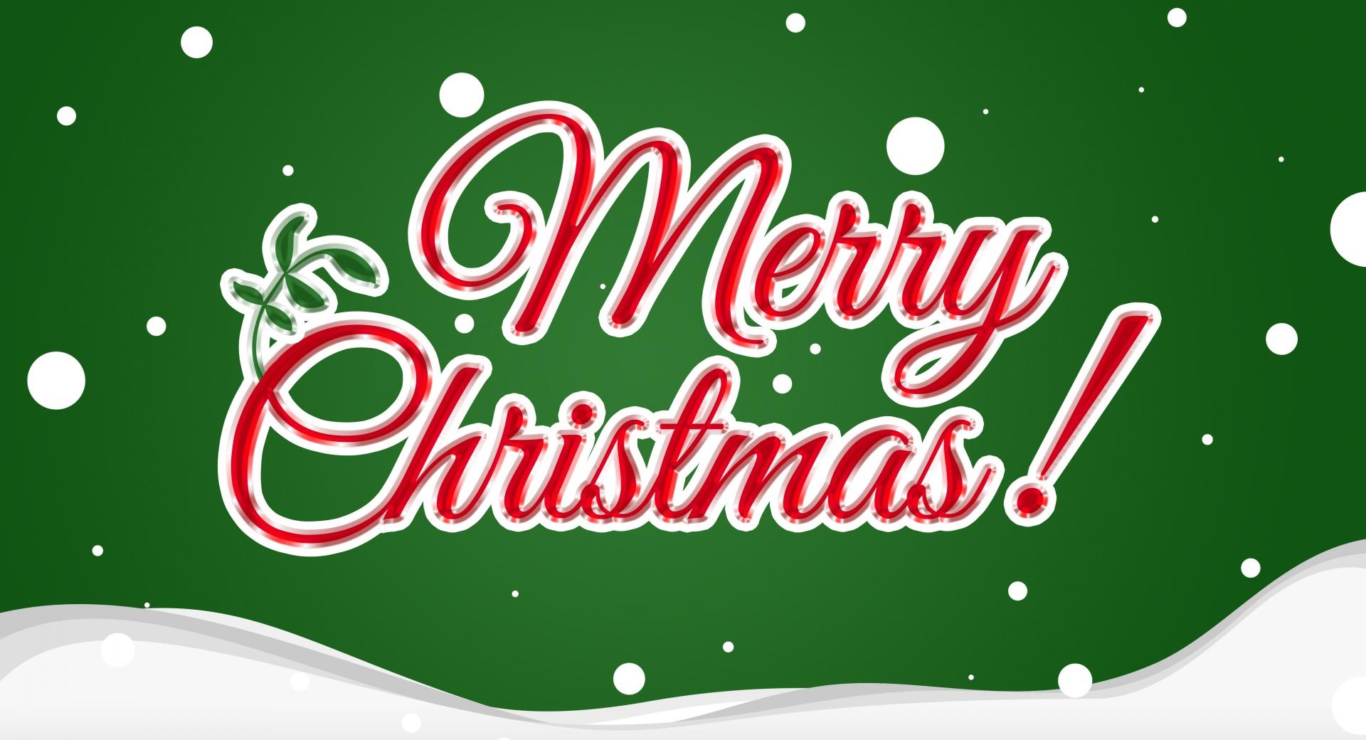 Merry Christmas Card 2016 at 1152 x 864 size wallpapers HD quality