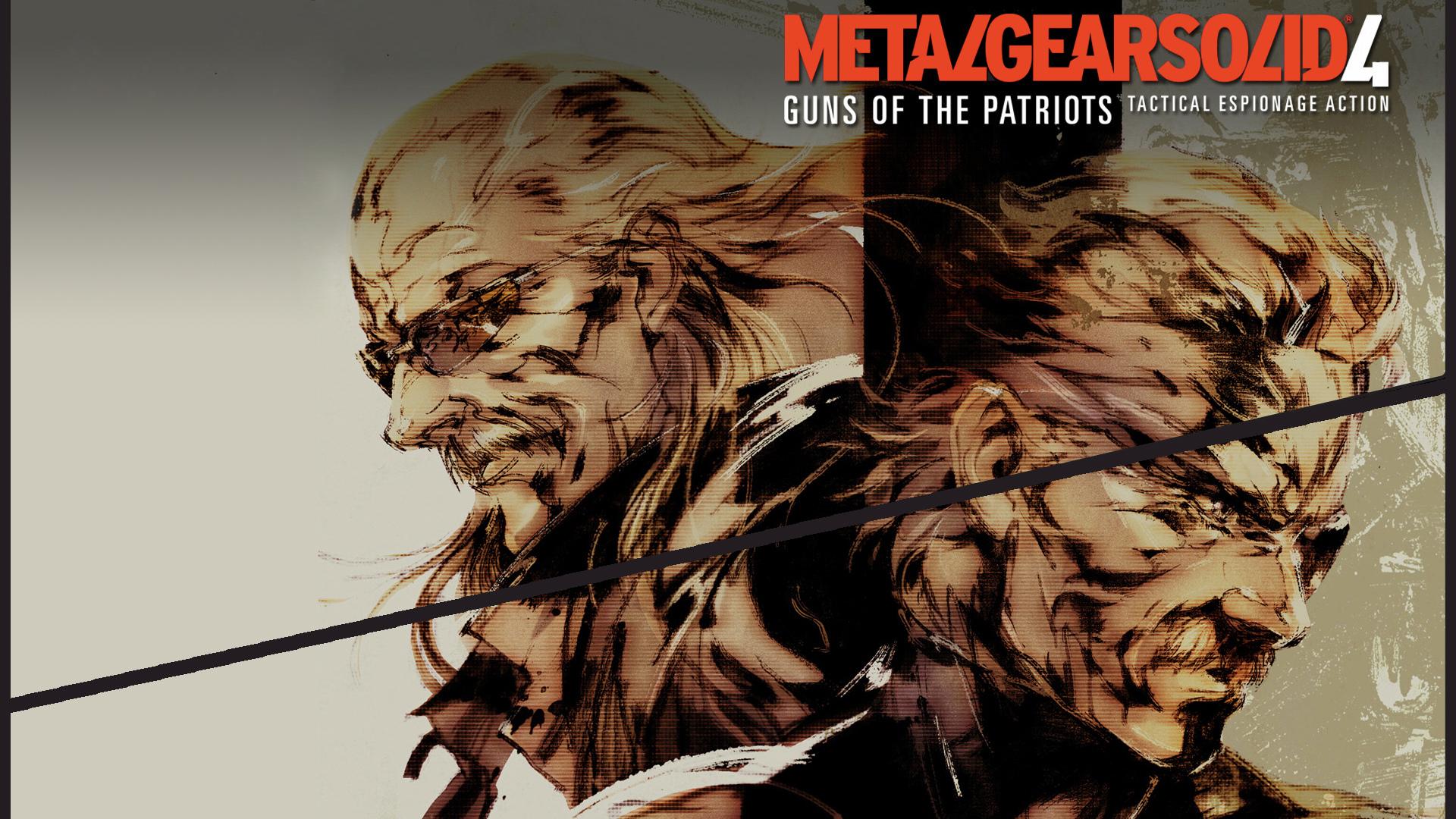 Metal Gear Solid 4 Guns Of The Patriots at 1024 x 1024 iPad size wallpapers HD quality