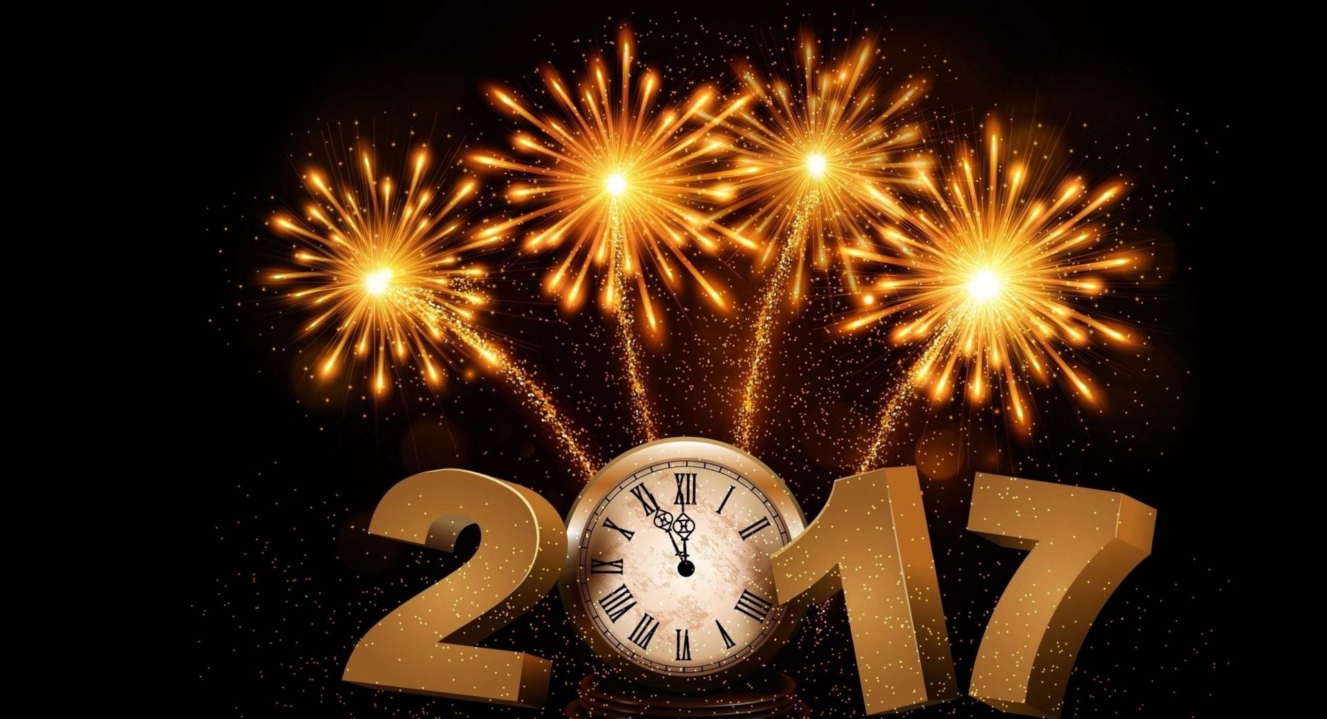 New Years Eve 2017 at 640 x 960 iPhone 4 size wallpapers HD quality