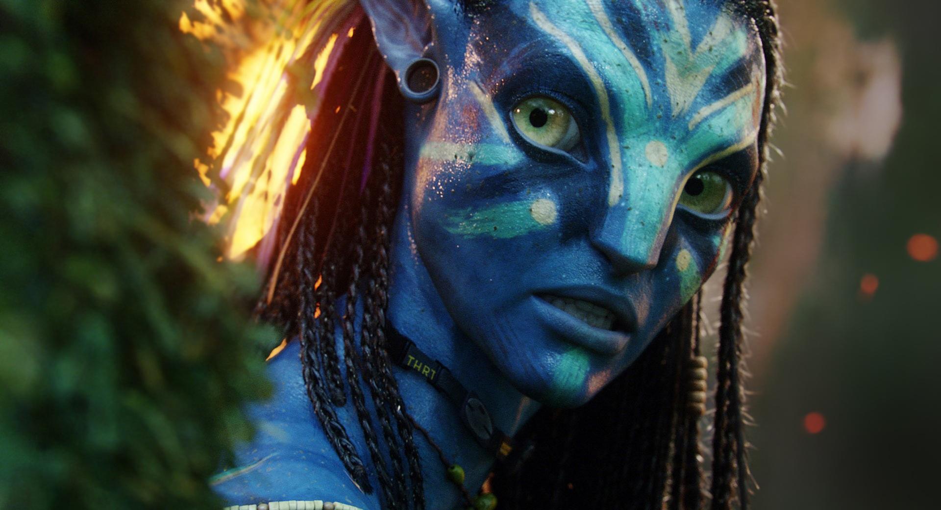 Neytiri  Avatar Movie 1 at 2048 x 2048 iPad size wallpapers HD quality