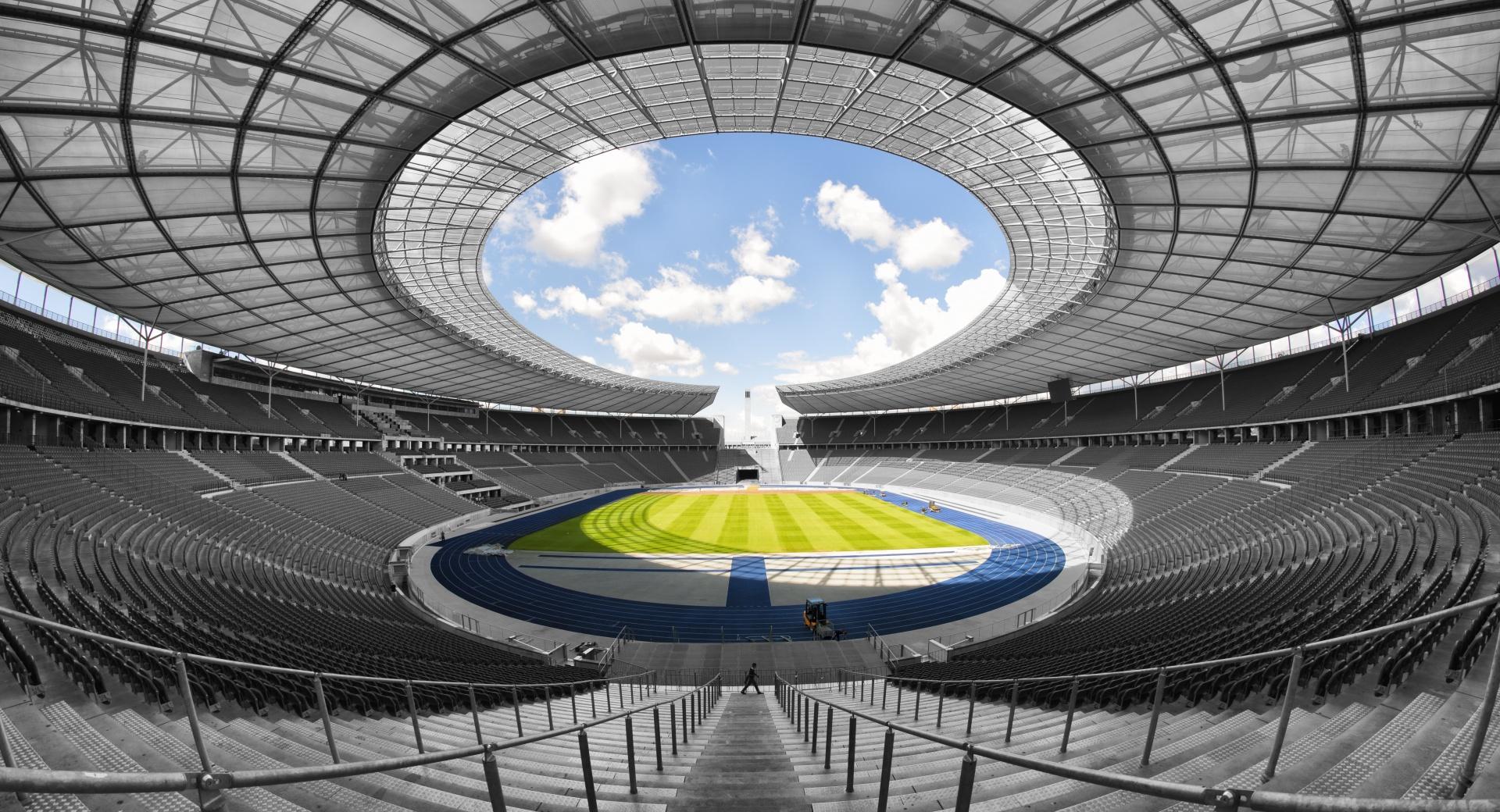 Olympiastadion Berlin at 1334 x 750 iPhone 7 size wallpapers HD quality