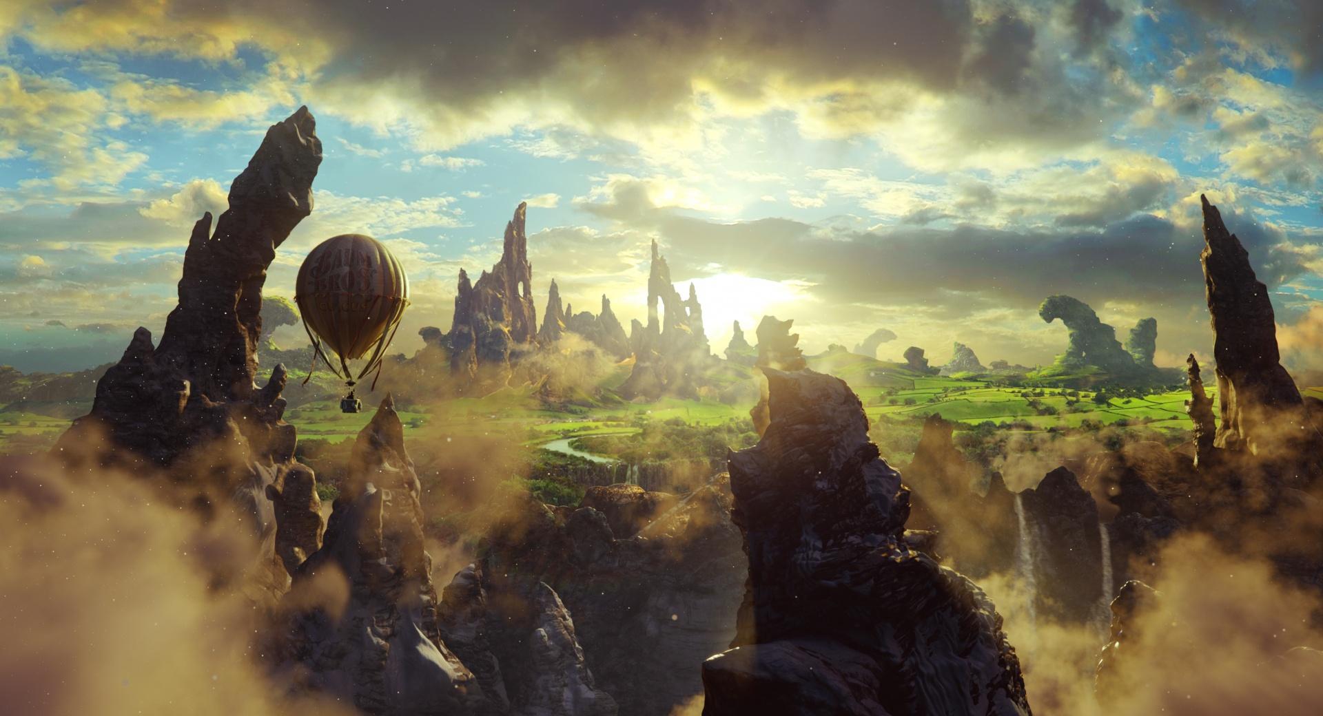 Oz The Great And Powerful Scene at 1600 x 1200 size wallpapers HD quality