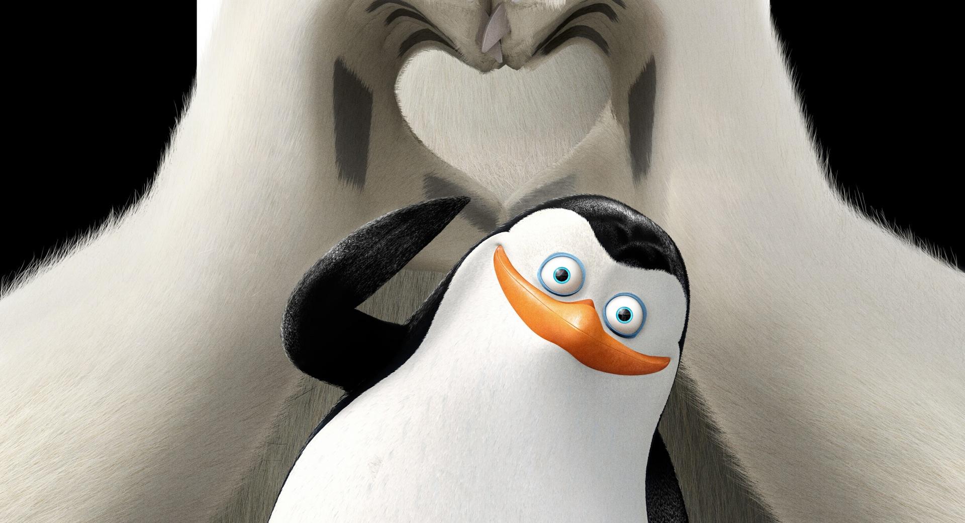 Penguins of Madagascar Private and Corporal at 2048 x 2048 iPad size wallpapers HD quality
