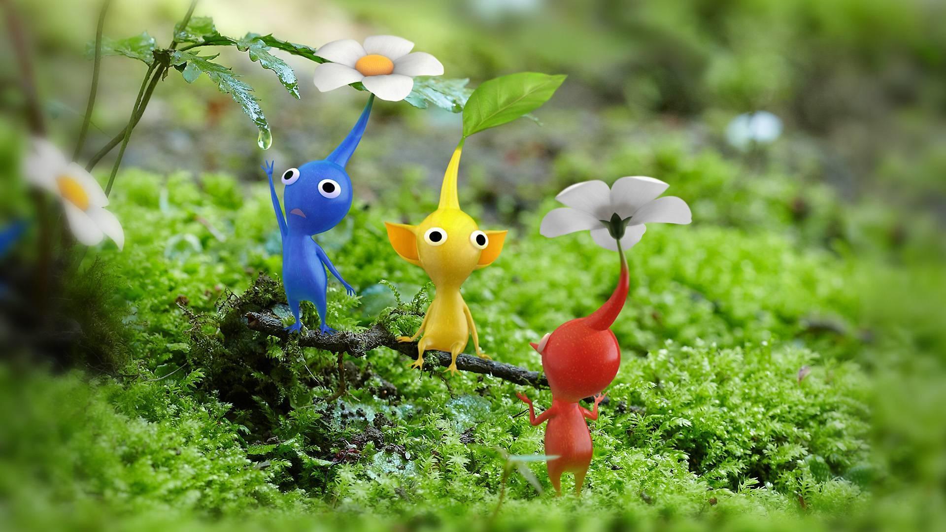 Pikmin 3 at 1334 x 750 iPhone 7 size wallpapers HD quality