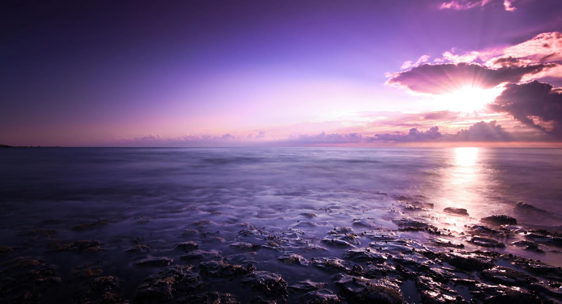 Purple Evening Sky wallpapers HD quality