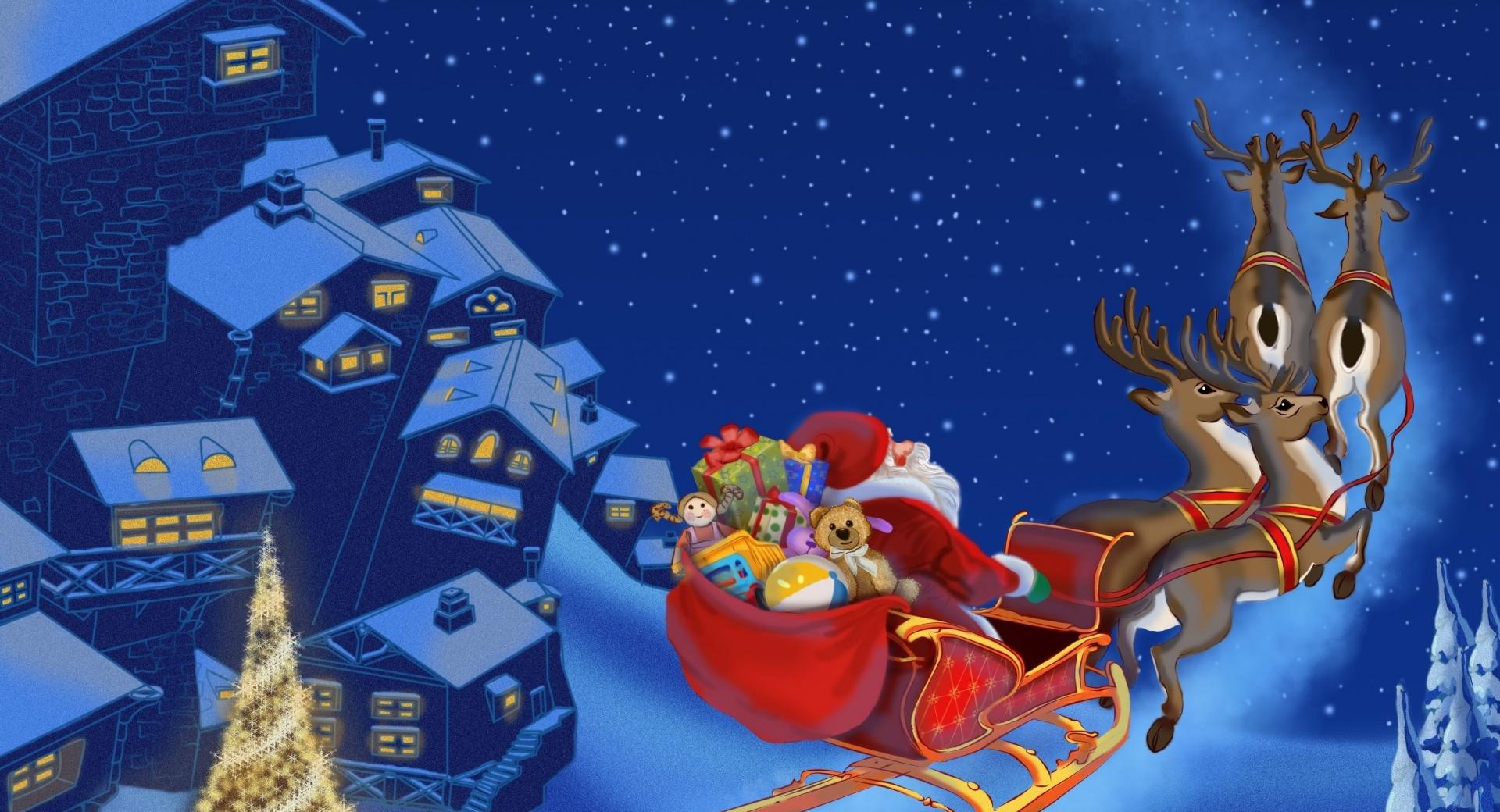 Santa Claus Is Coming To Town wallpapers HD quality
