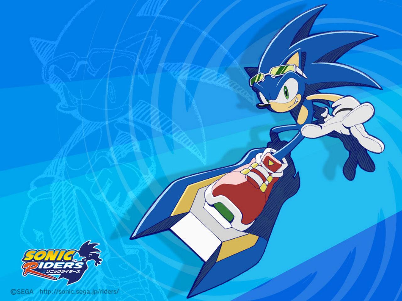 Sonic Riders at 1152 x 864 size wallpapers HD quality