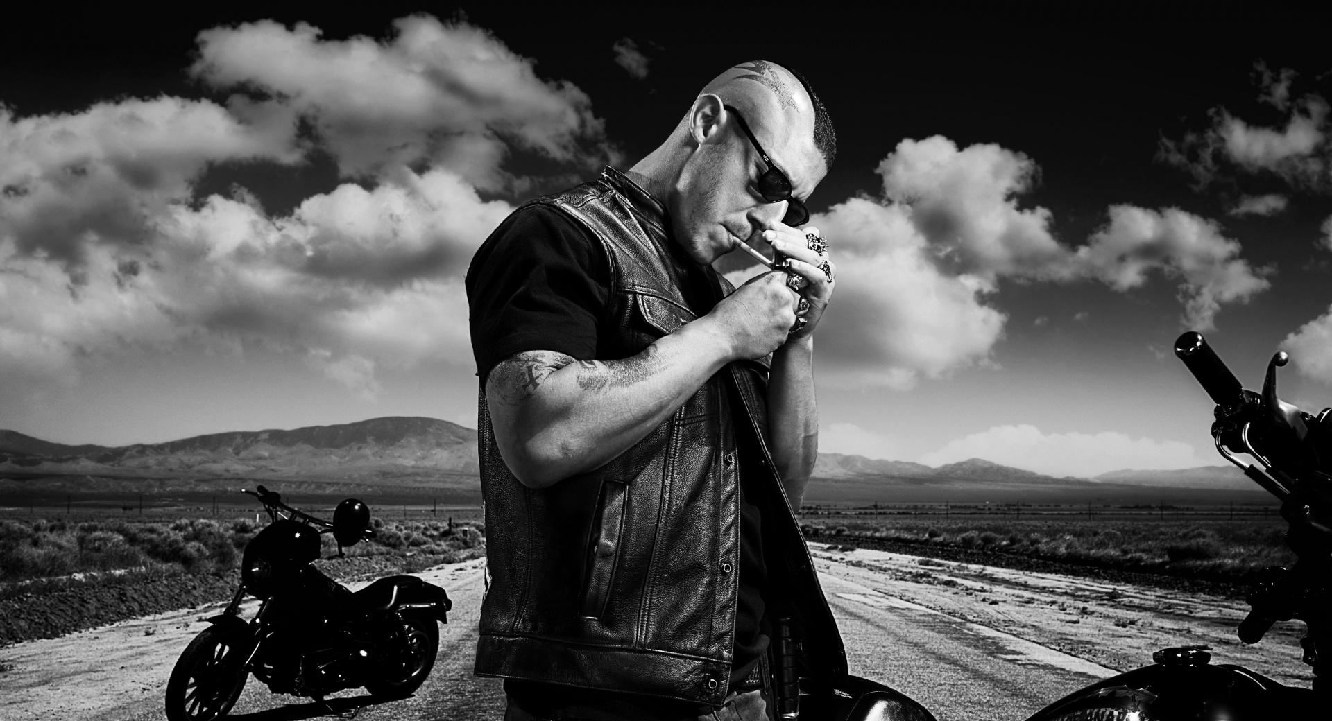 Sons Of Anarchy Biker at 1024 x 768 size wallpapers HD quality