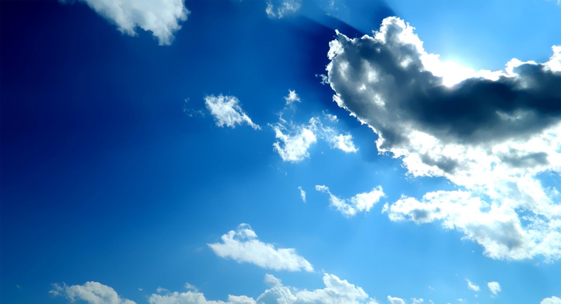 Sparse Clouds at 320 x 480 iPhone size wallpapers HD quality