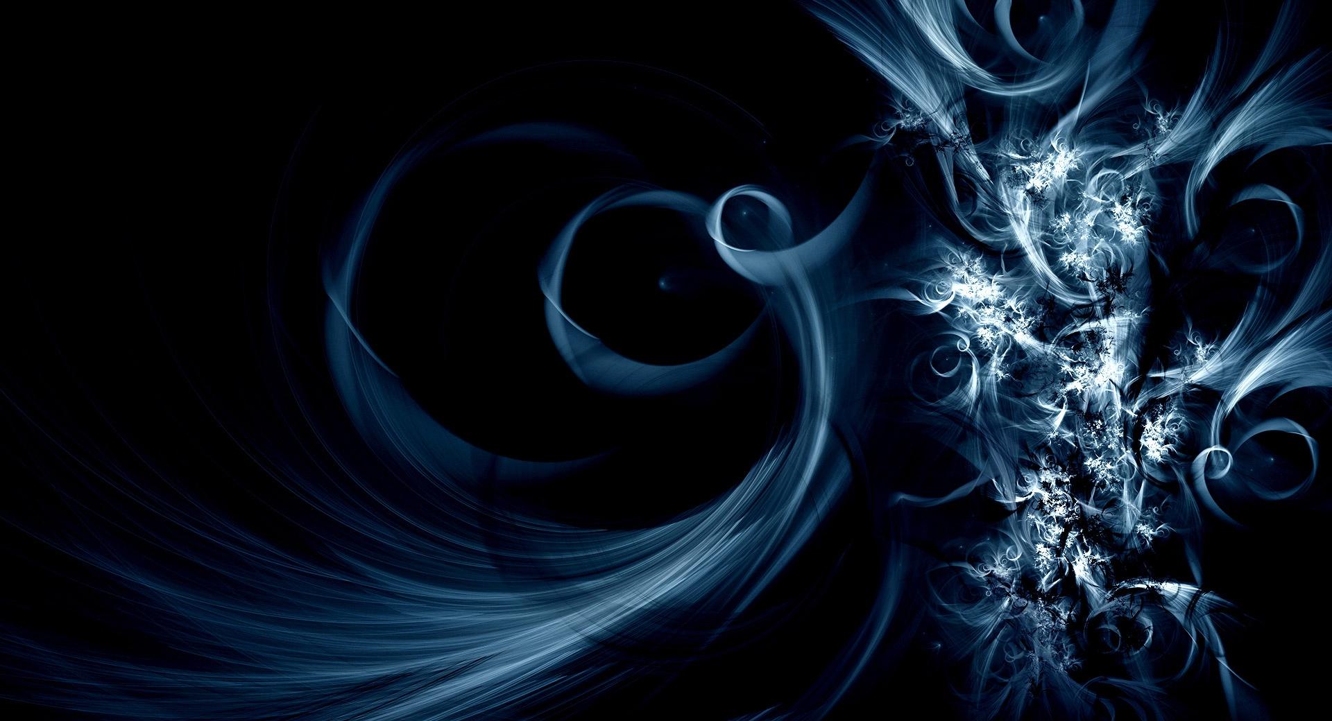 Swirly Blue Abstract at 750 x 1334 iPhone 6 size wallpapers HD quality