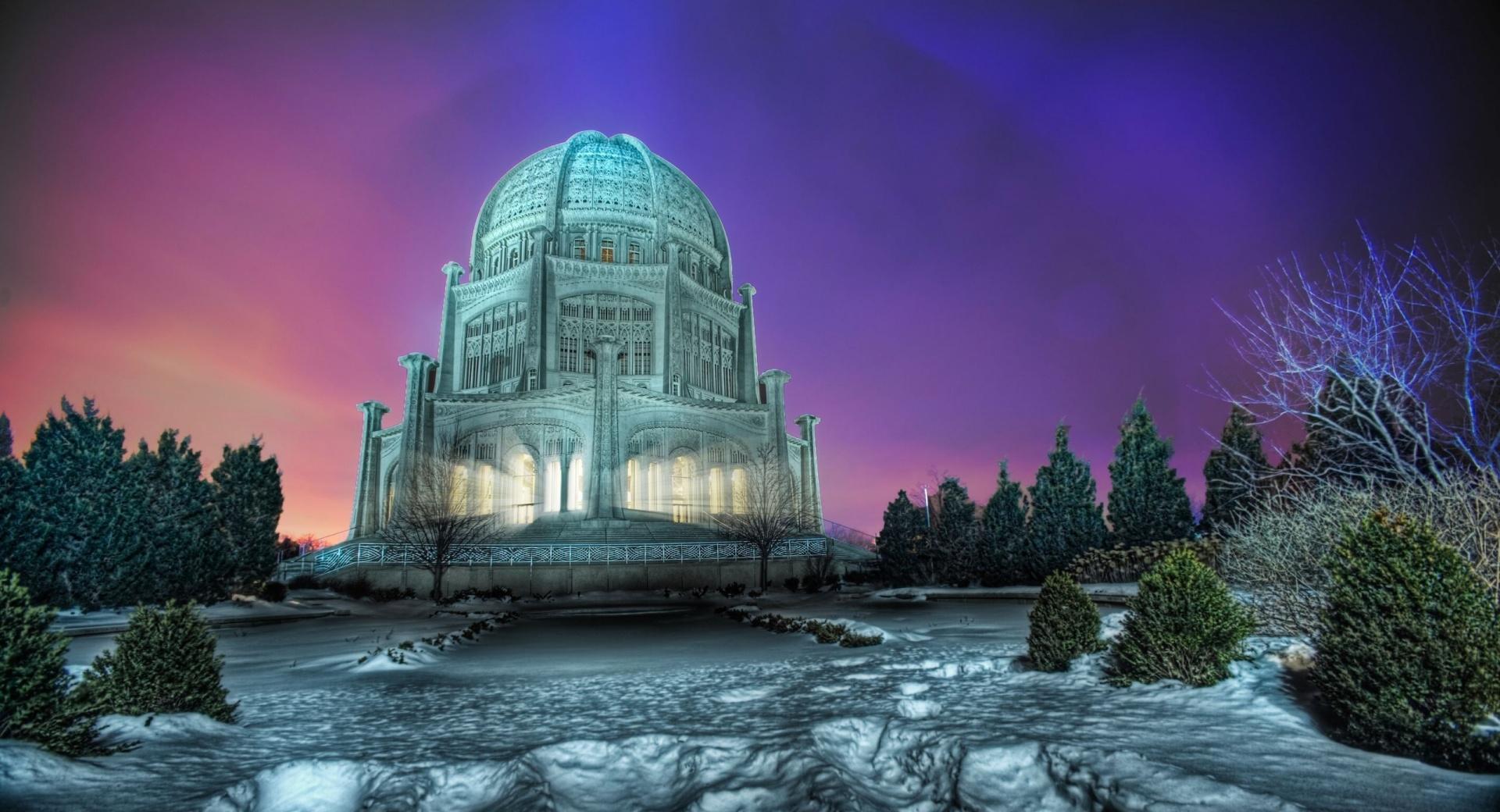 Temple Winter wallpapers HD quality