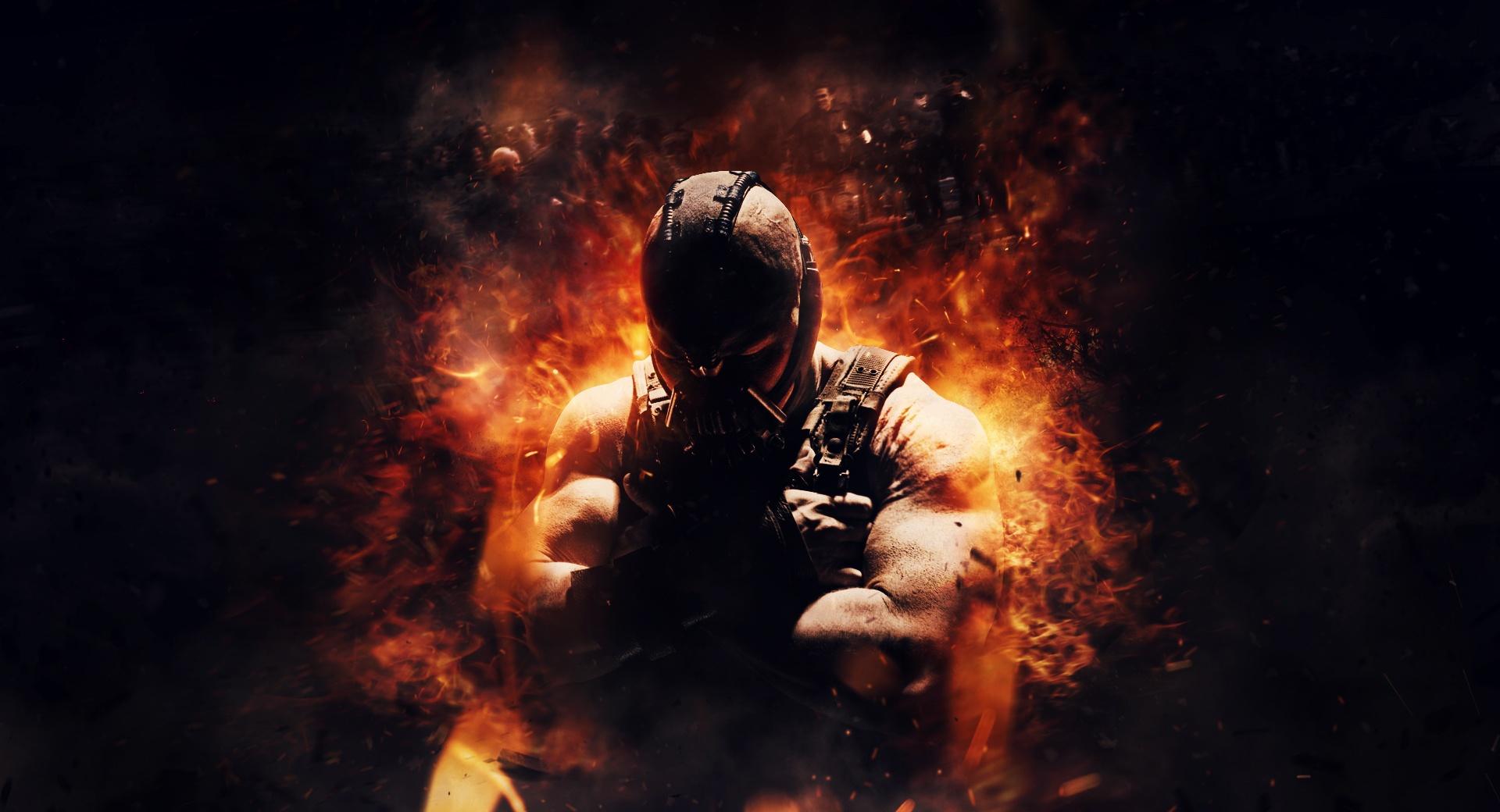 The Dark Knight Rises Bane at 2048 x 2048 iPad size wallpapers HD quality