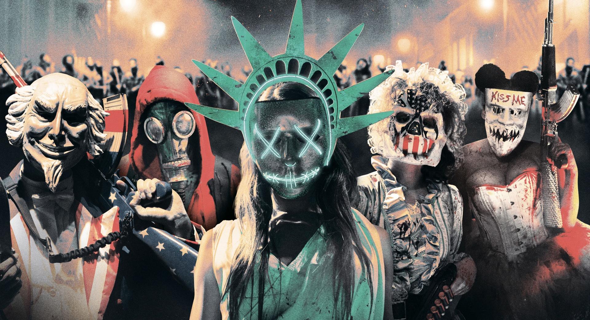 The Purge Election Year at 2048 x 2048 iPad size wallpapers HD quality