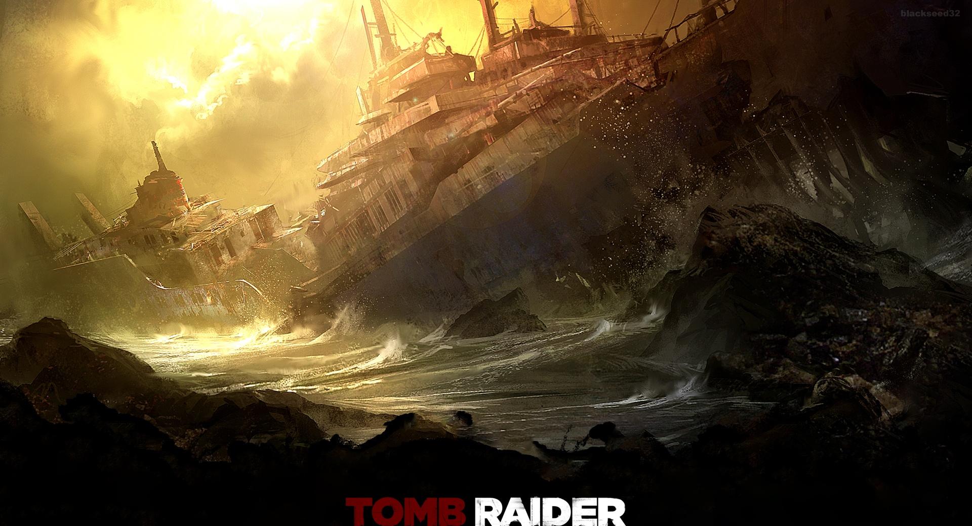 Tomb Raider - A Survivor is Born at 640 x 960 iPhone 4 size wallpapers HD quality