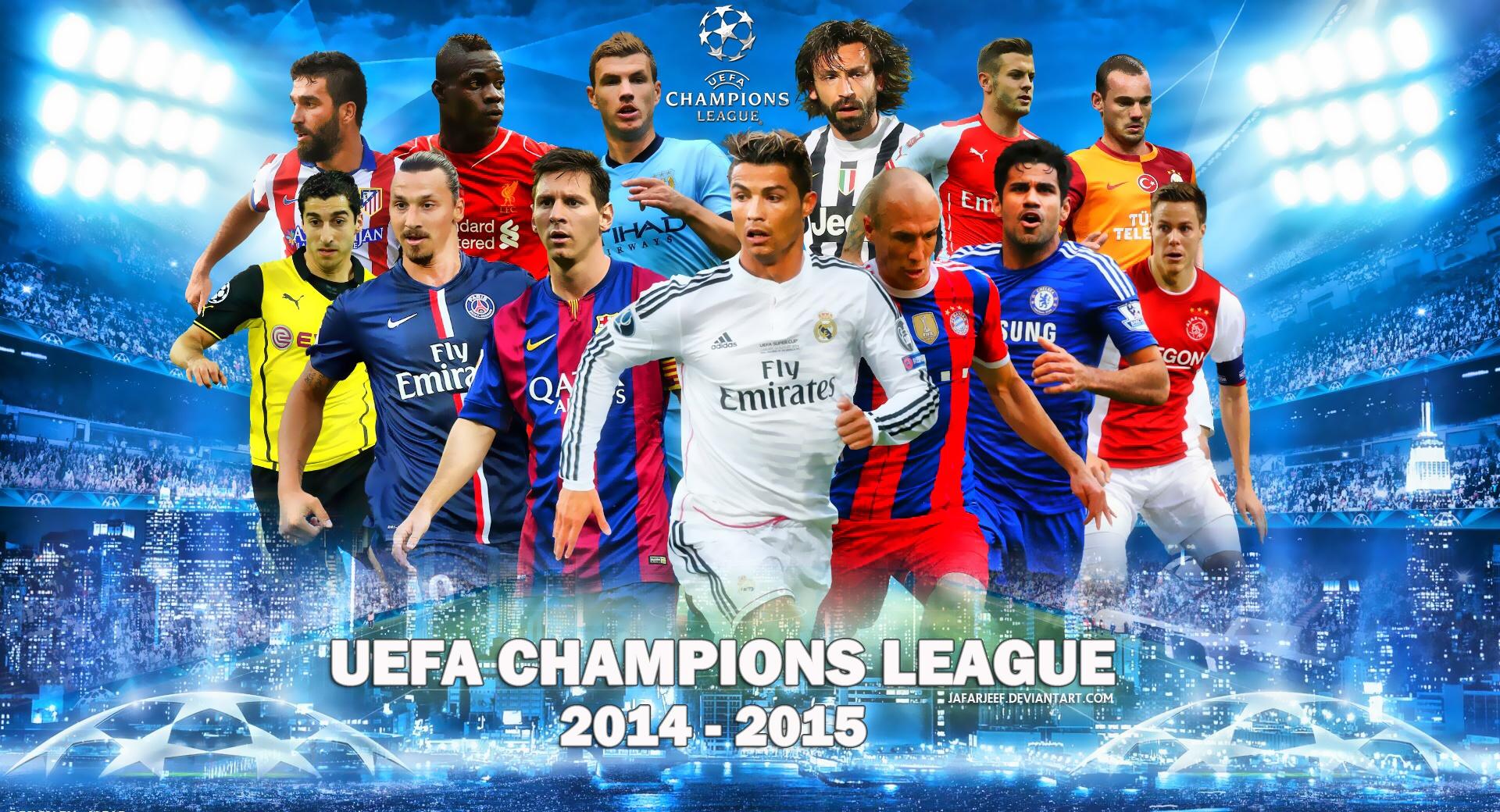 UEFA CHAMPIONS LEAGUE 2014-2015 at 2048 x 2048 iPad size wallpapers HD quality