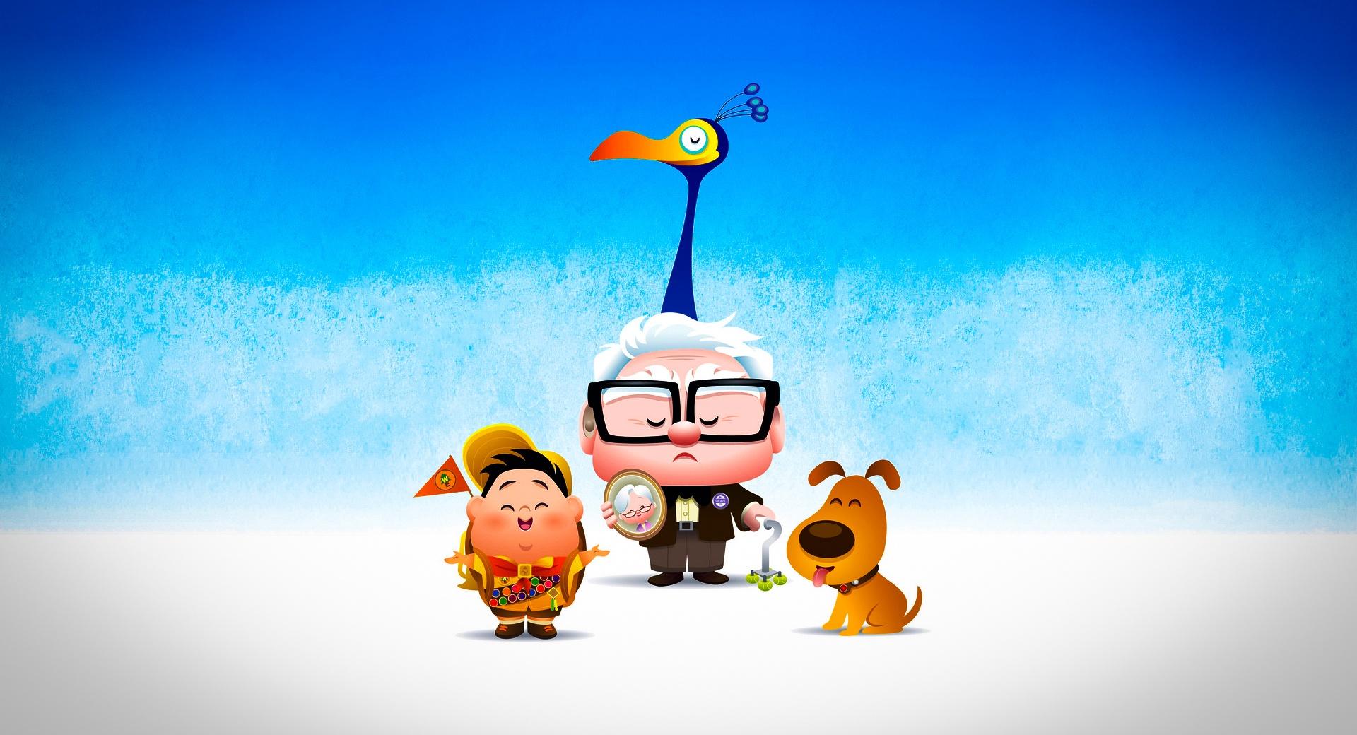 UP Movie Kawaii at 320 x 480 iPhone size wallpapers HD quality