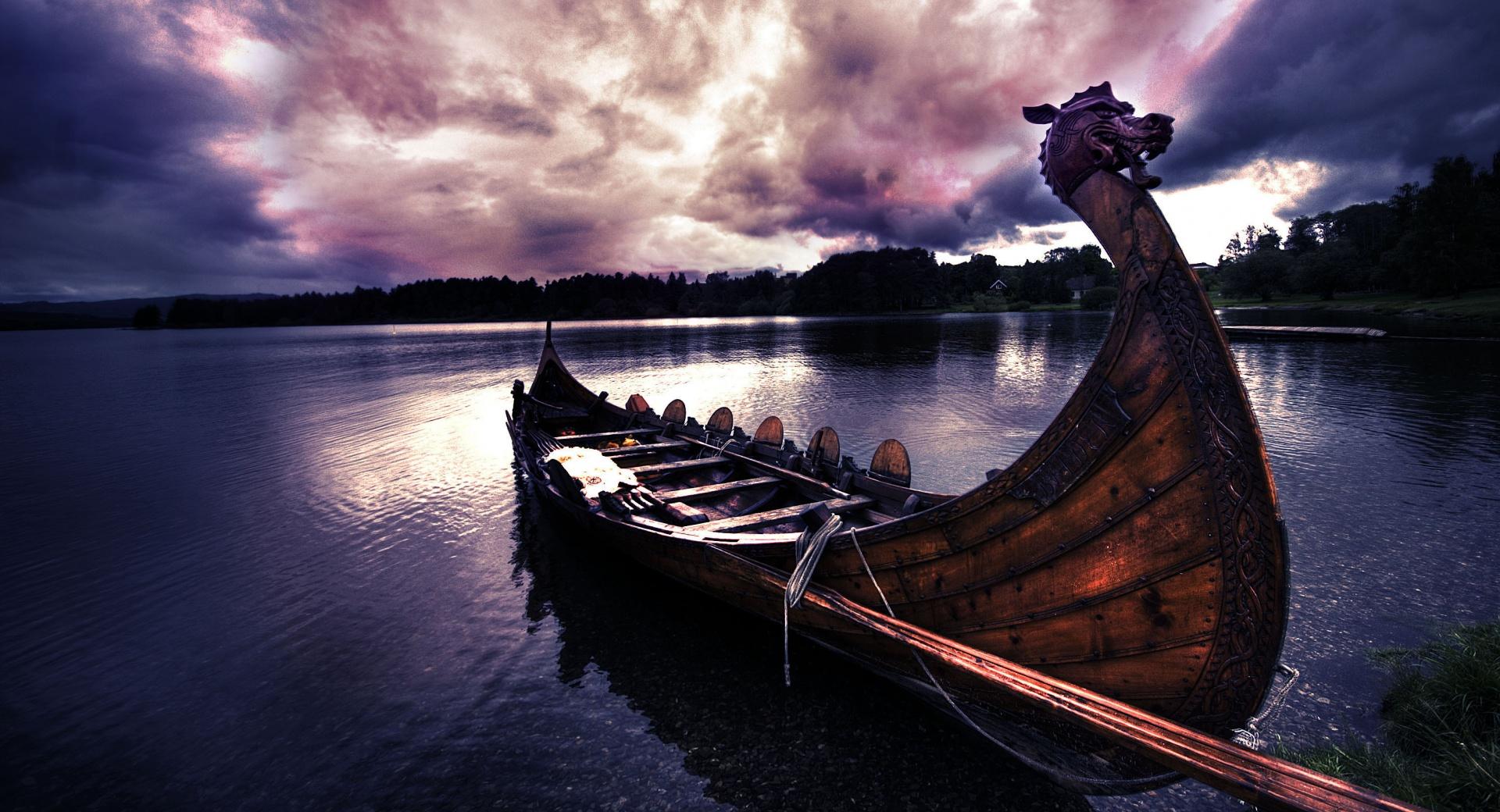 Vikings Boat wallpapers HD quality
